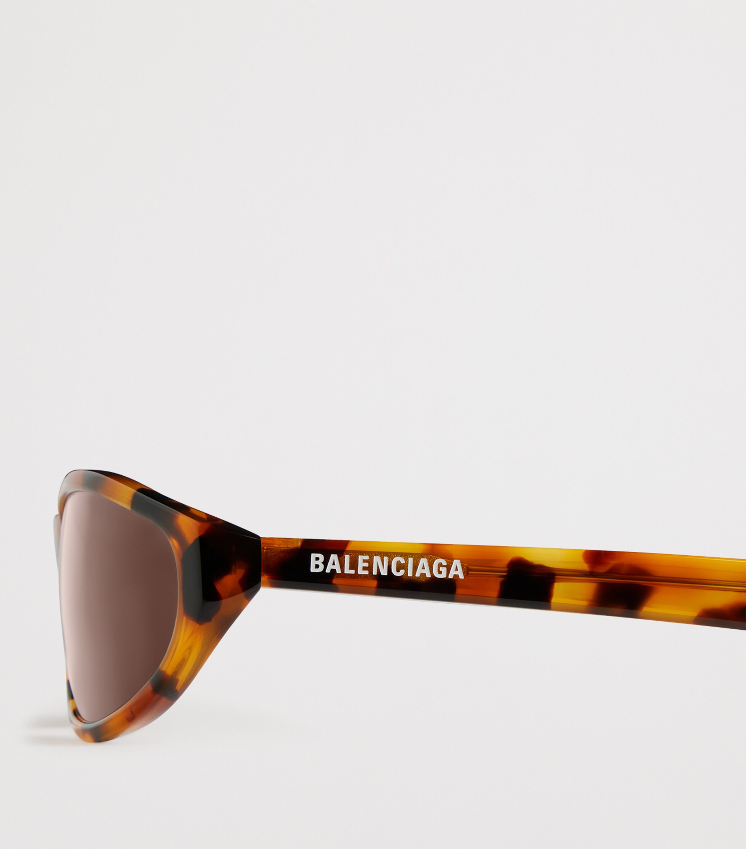 Balenciaga Tortoiseshell Round Sunglasses with Brown Lenses Balenciaga Brown Round Sunglasses for Women for sale | eBay main image 3