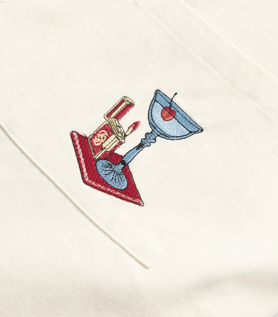 Cotton Martini Shirt OFF WHITE Image 5