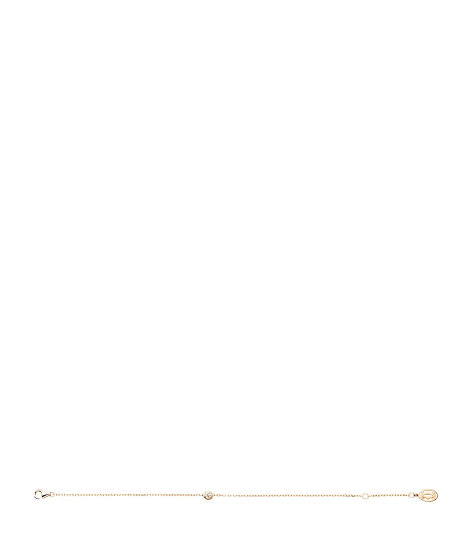 Medium Yellow Gold and Diamond Cartier d'Amour Bracelet YELLOW GOLD Image 2