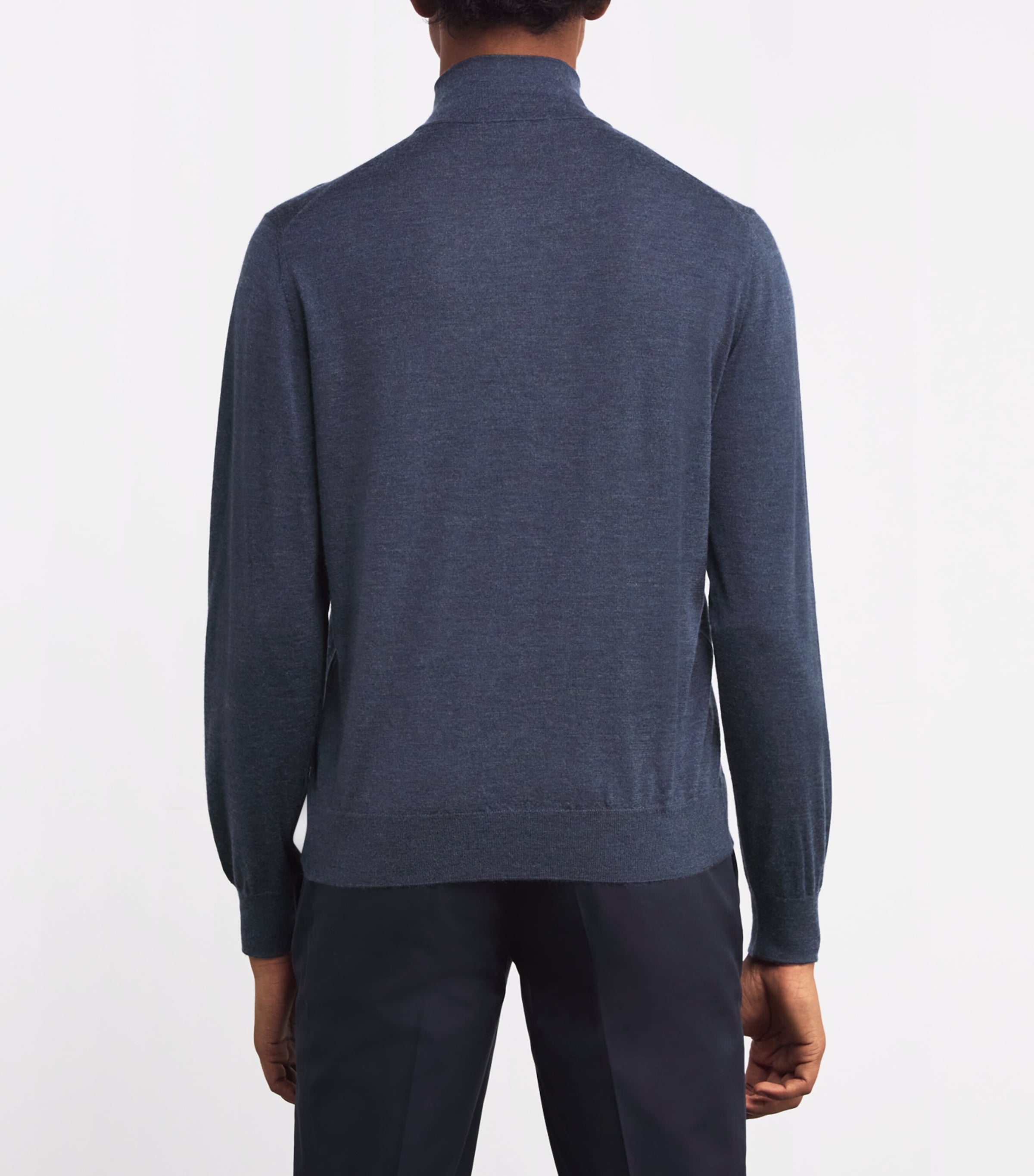 Cashmere Quarter-Zip Sweater J.16 - OCEANO Image 4