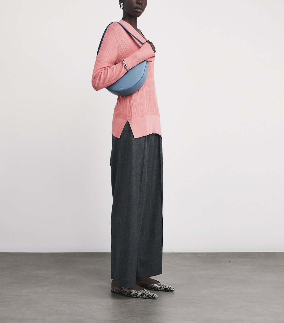 Silk-Cotton Jardin Sweater BLUSH Image 2