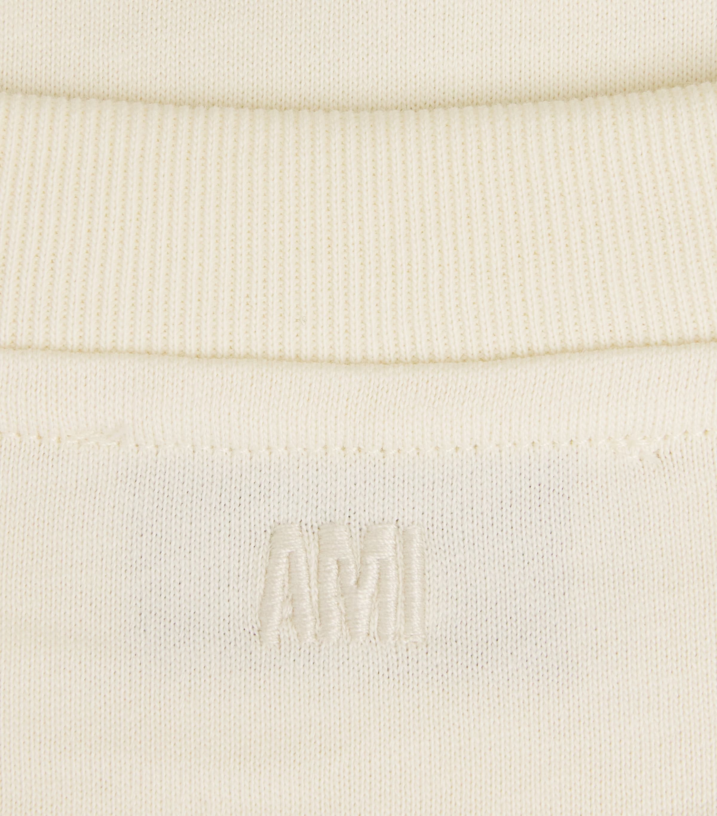 Cotton Zigzag Logo T-Shirt A016 MOONLIGHT Image 5