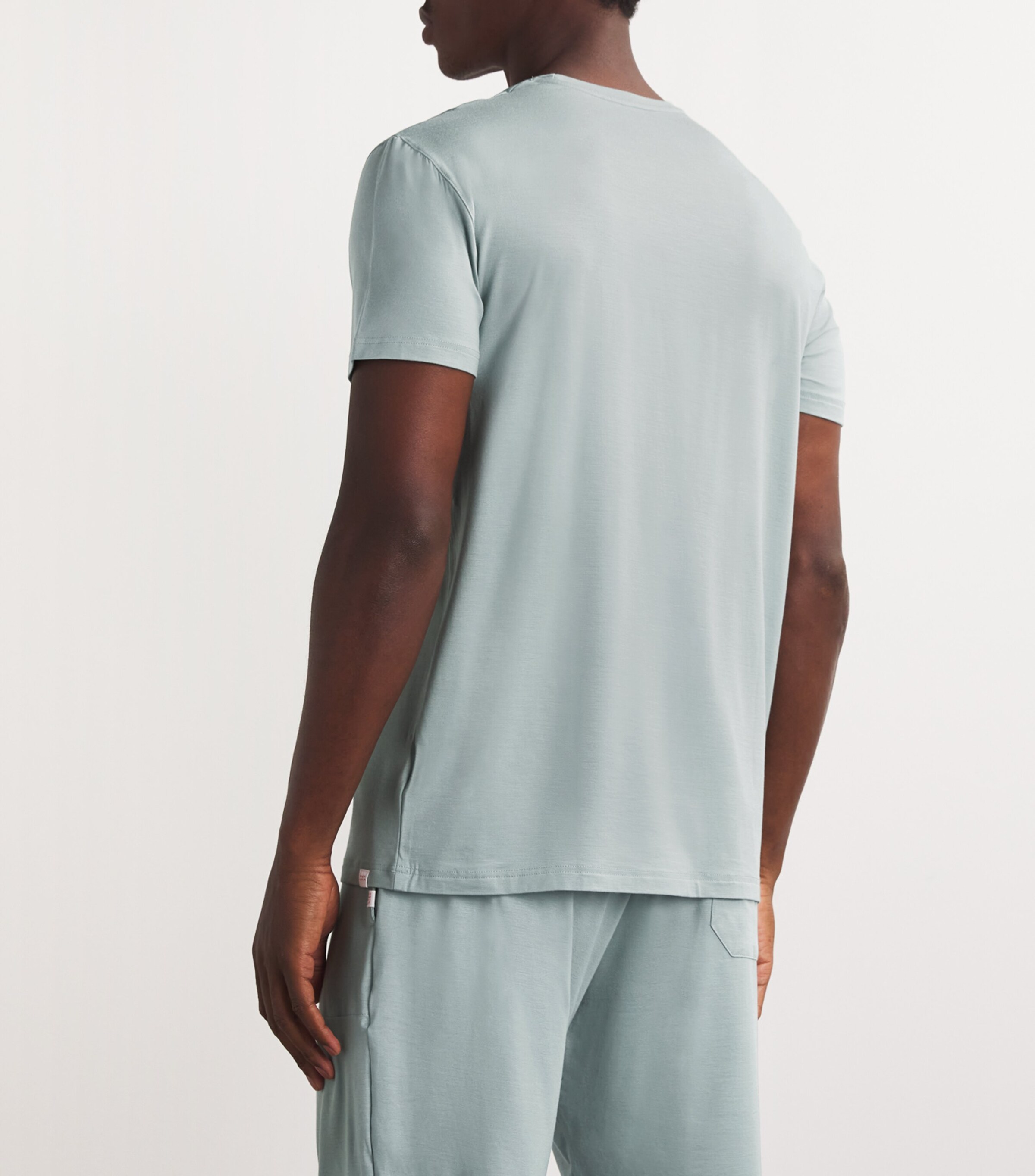 Derek Rose Mens Basel T-Shirt Green Image 4