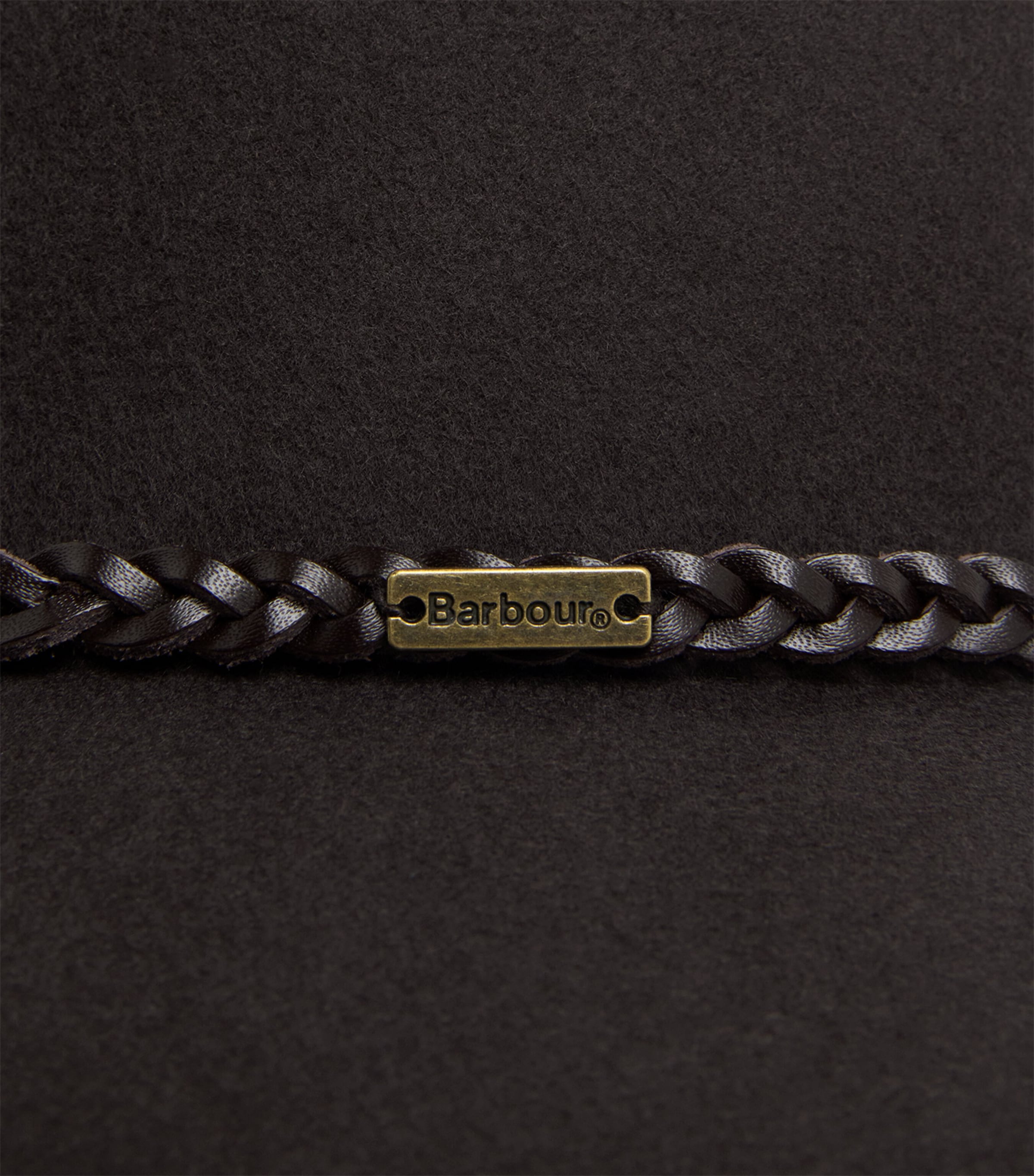 Wool Tack Fedora CHOCOLATE/PRALINE Image 3