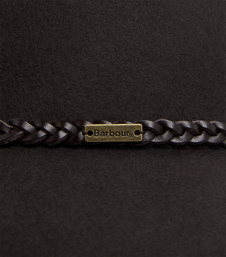 Wool Tack Fedora CHOCOLATE/PRALINE Image 3