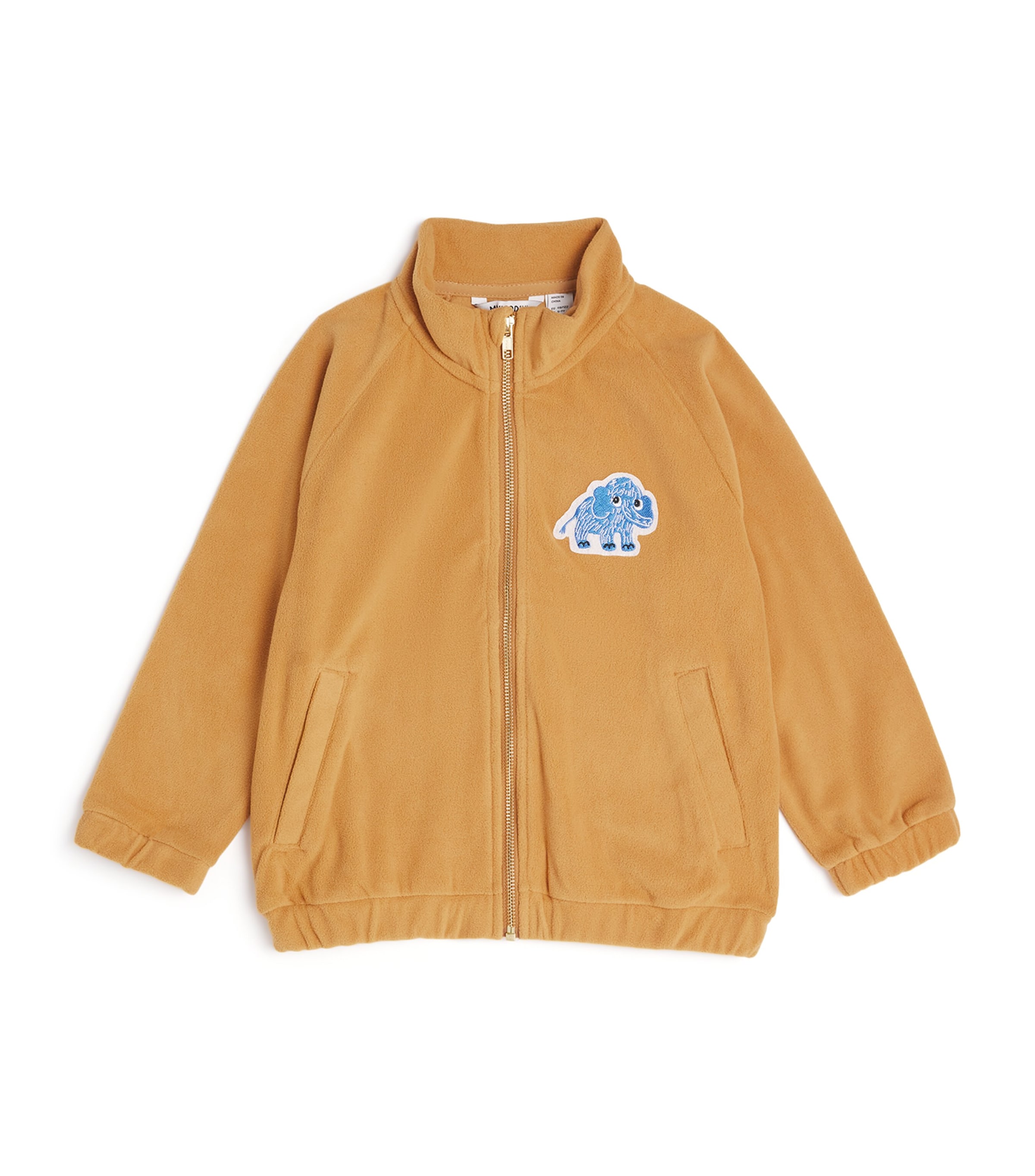 Fleece Mammoth-Patch Jacket (3-11 Years) BEIGE Image 1