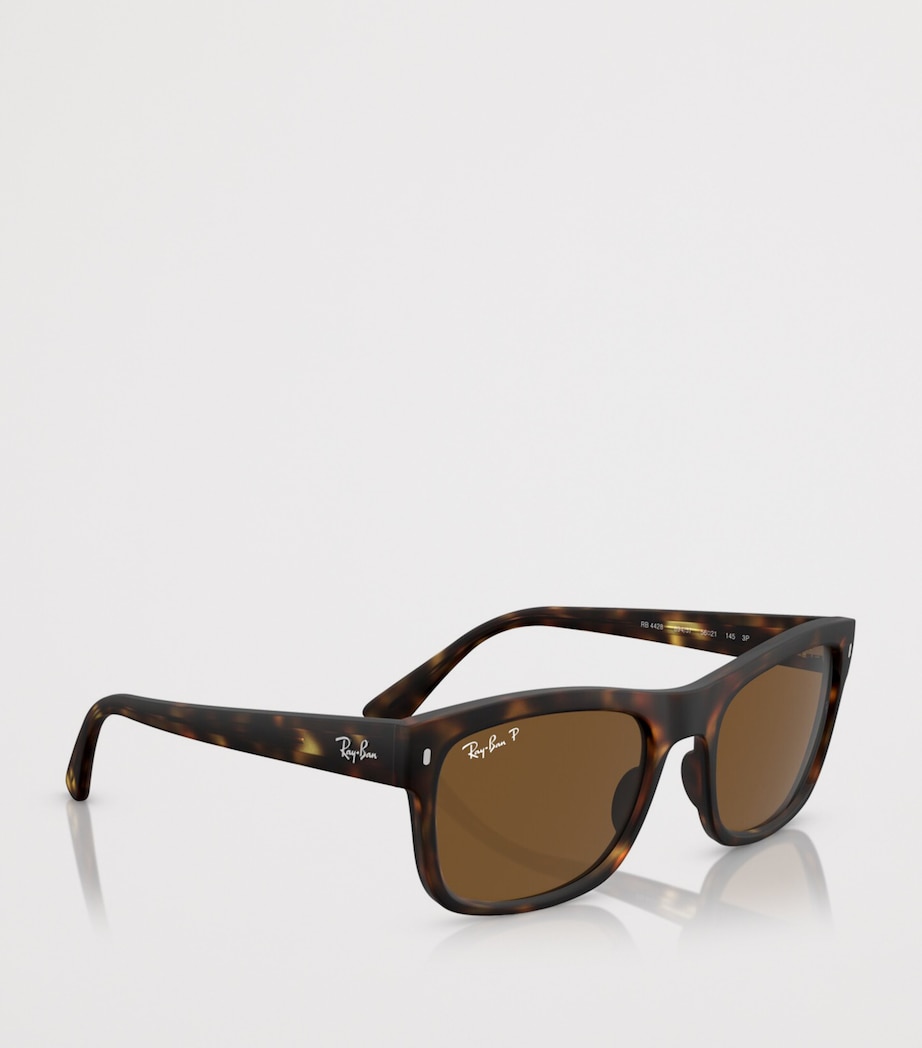 Ray-Ban Tortoiseshell Square Sunglasses Brown Image 6