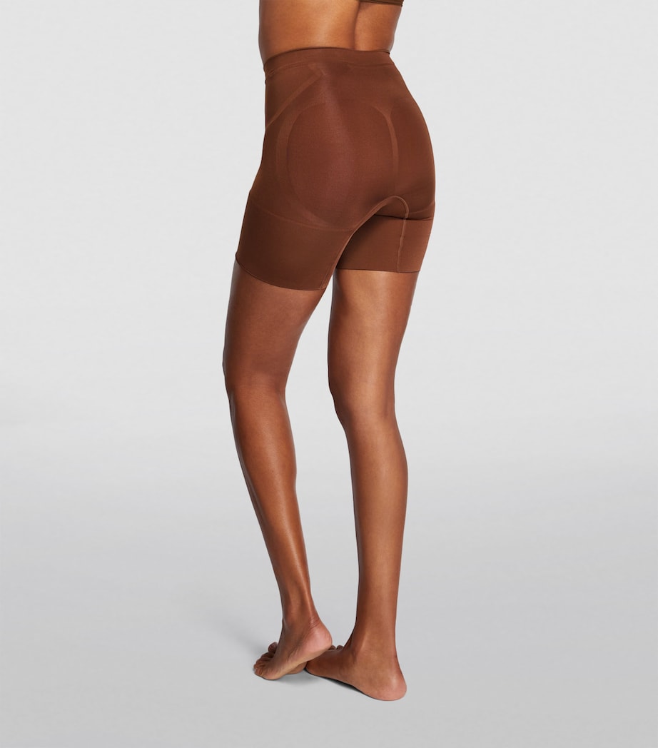 SPANXsculpt OnCore Mid-Thigh Shorts CHESTNUT BROWN Image 3