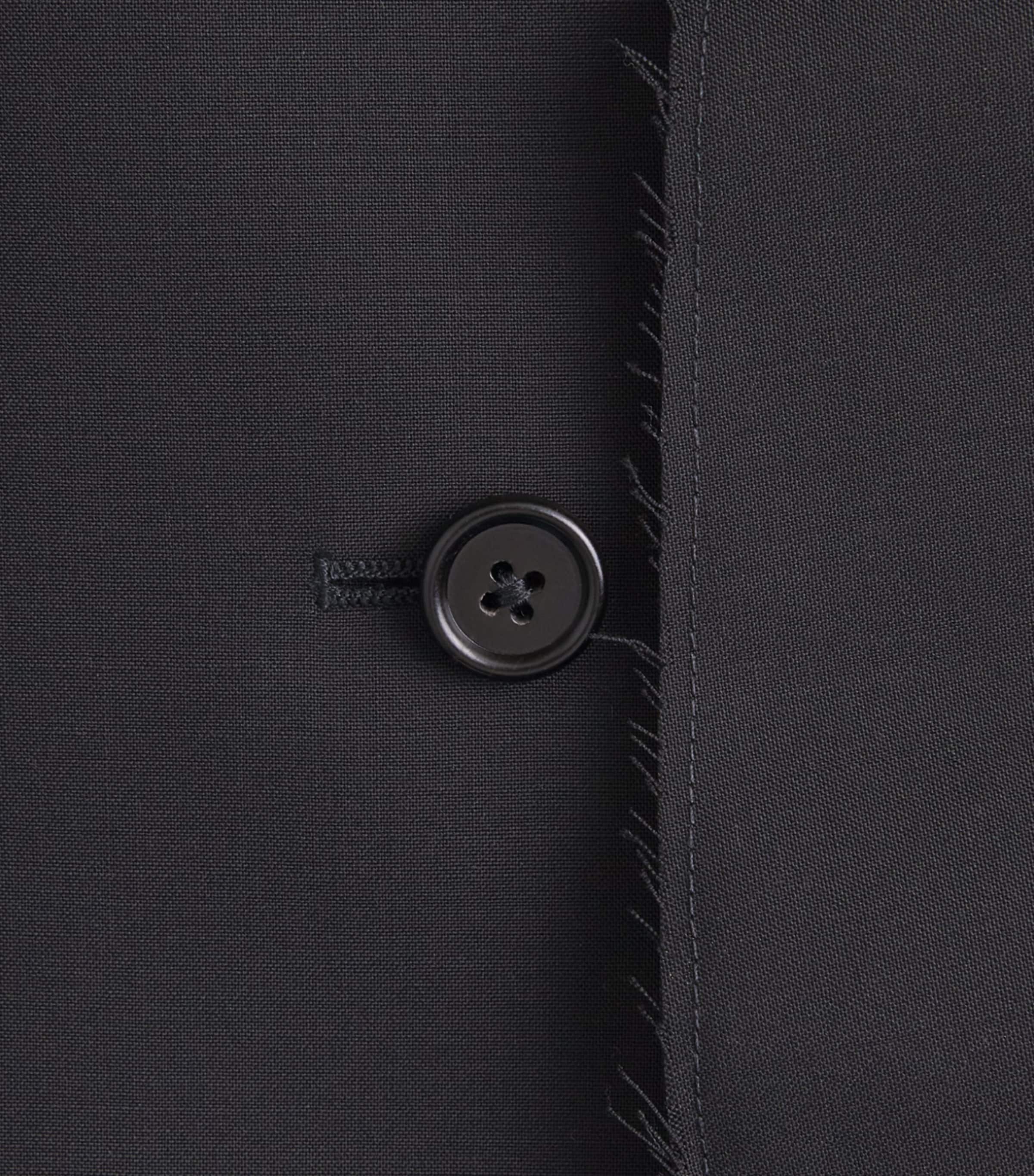 Jil Sander Womens Wool Gabardine Blazer Black Image 6