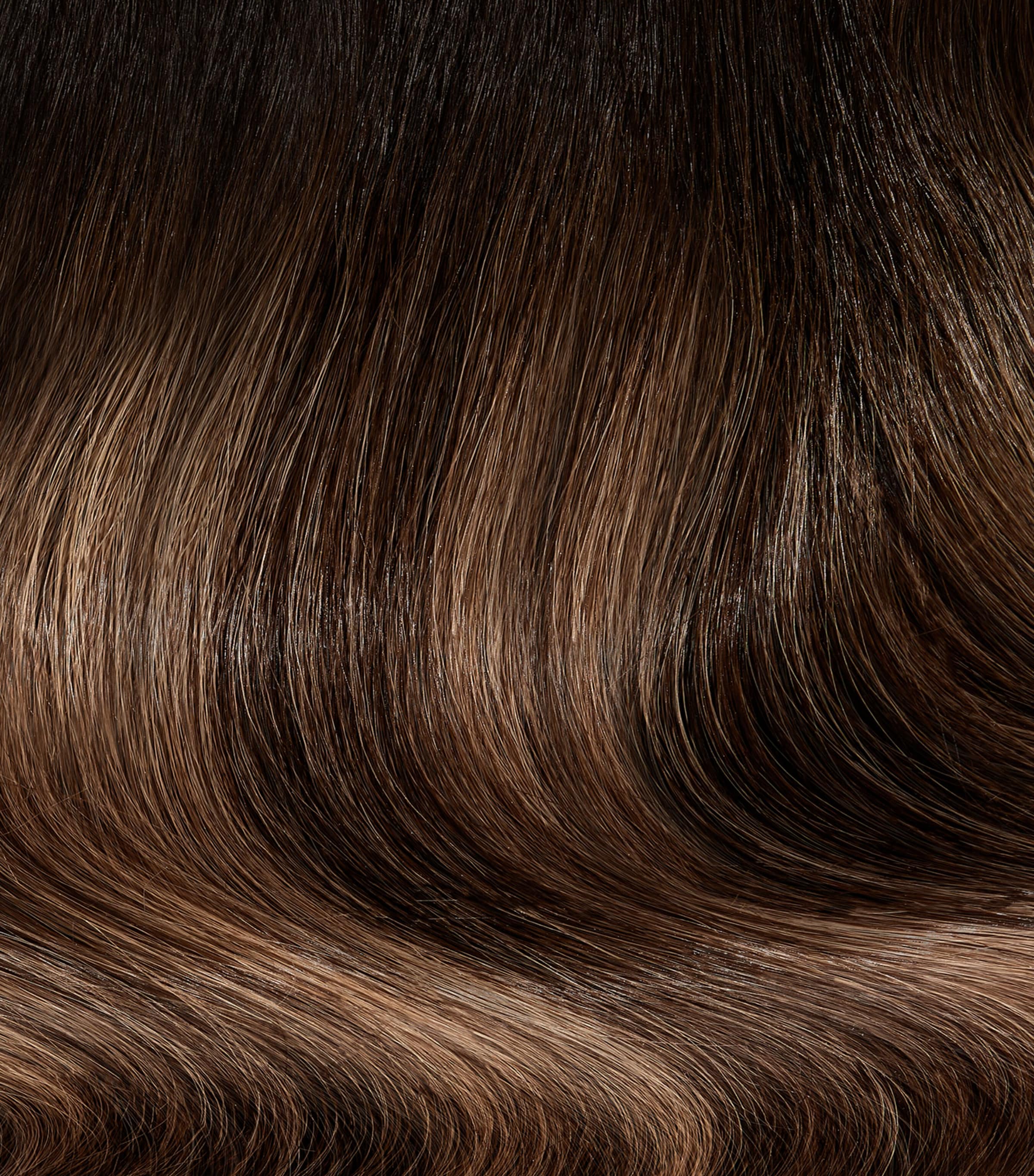 Beauty Works x Huda BARELY THERE Mix & Match Duo Clip-In Hair Extensions (18") BROND'MBRE Image 2