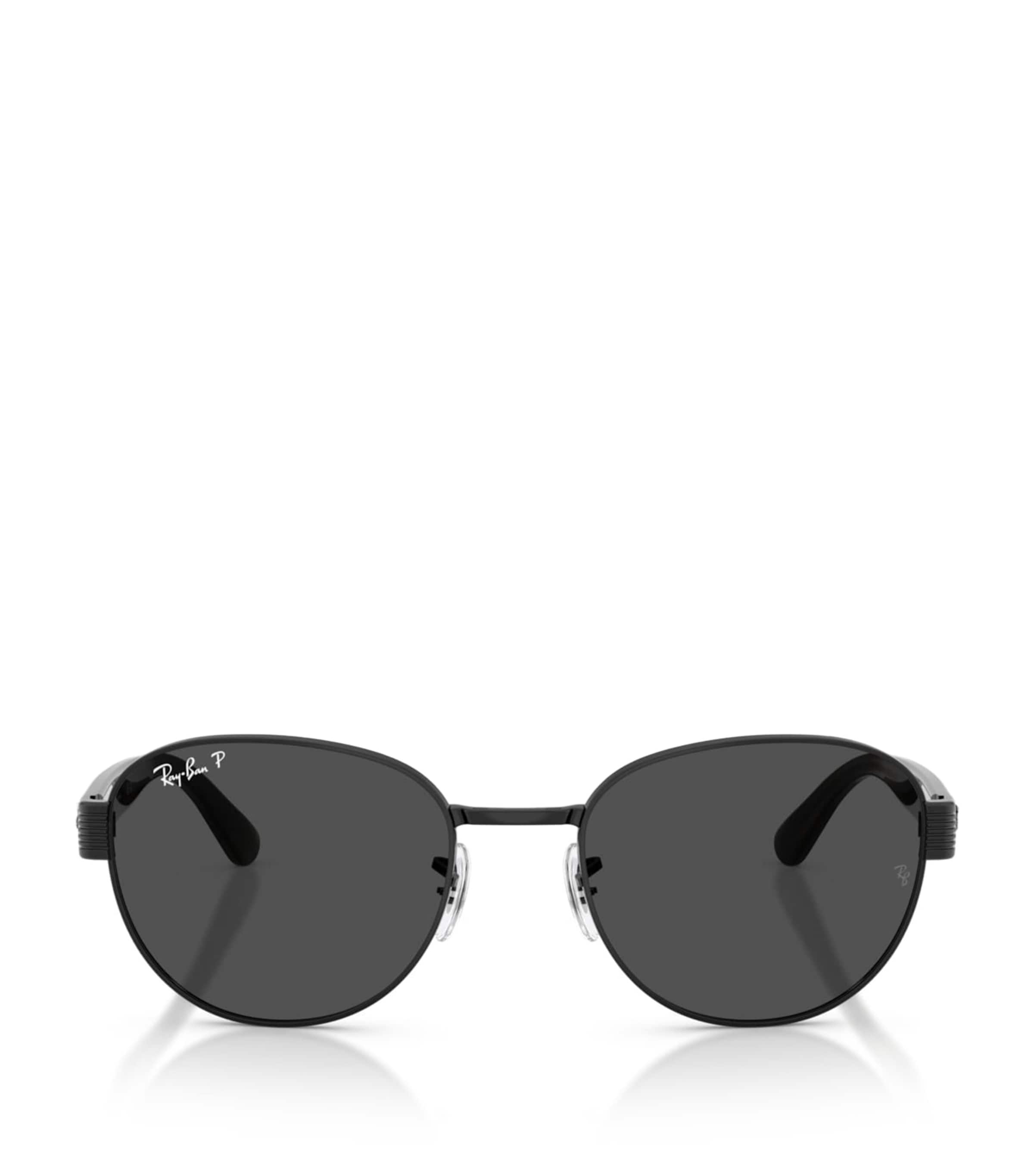 Ray-Ban RB3766 Polarized+ Lenses Square Sunglasses Black Image 1