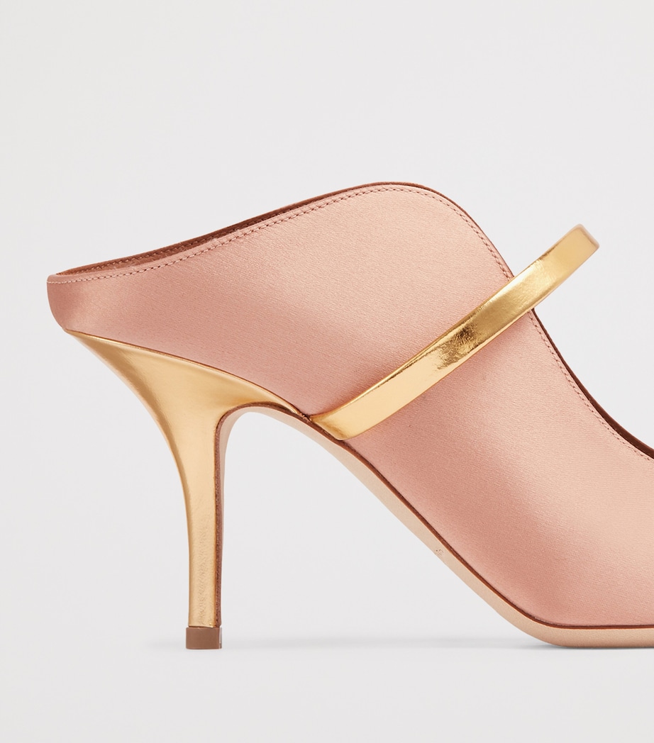 Satin Maureen Mules 70 BLUSH Image 5