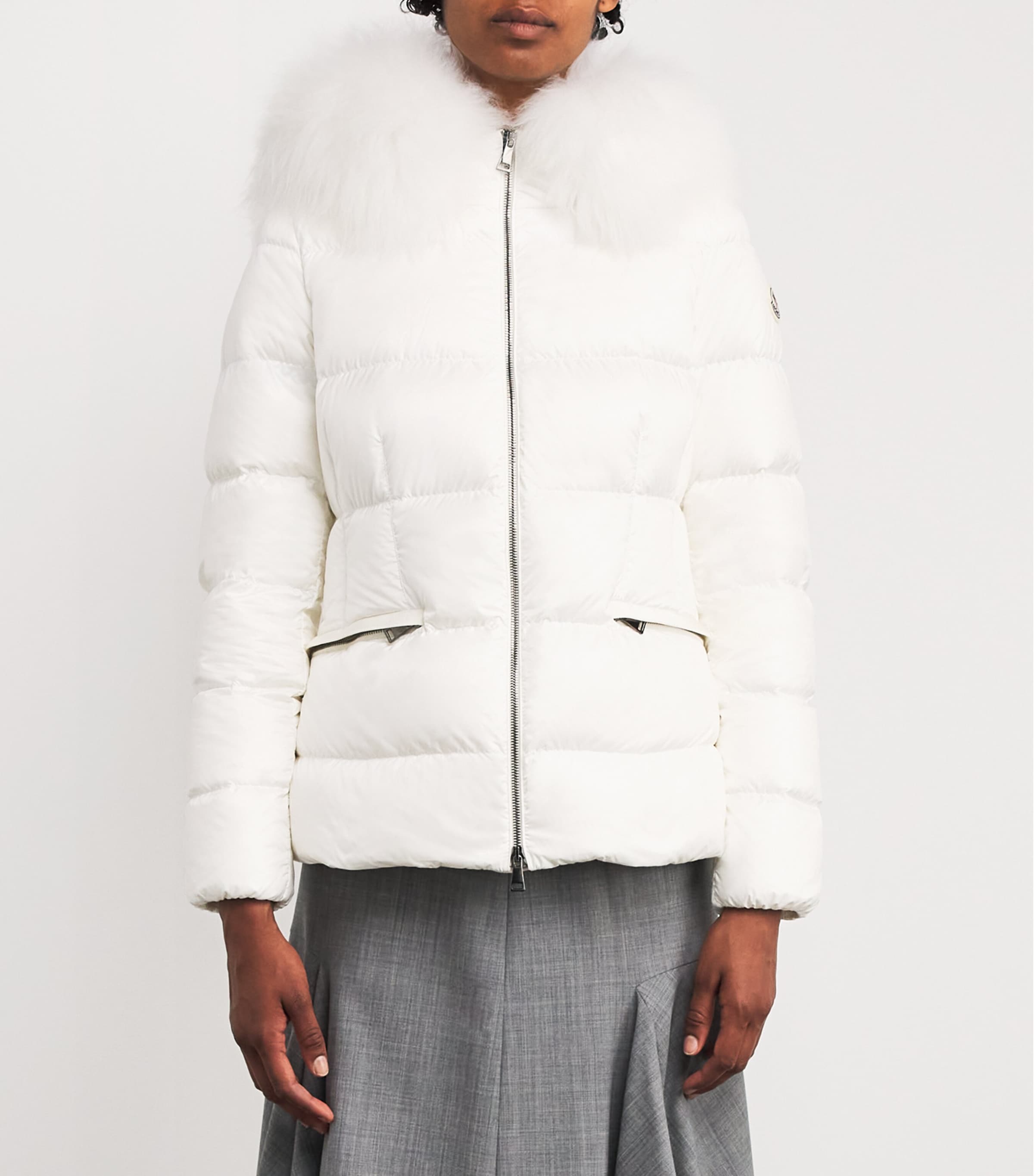 Shearling-Trim Boed Puffer Jacket 34 Image 3