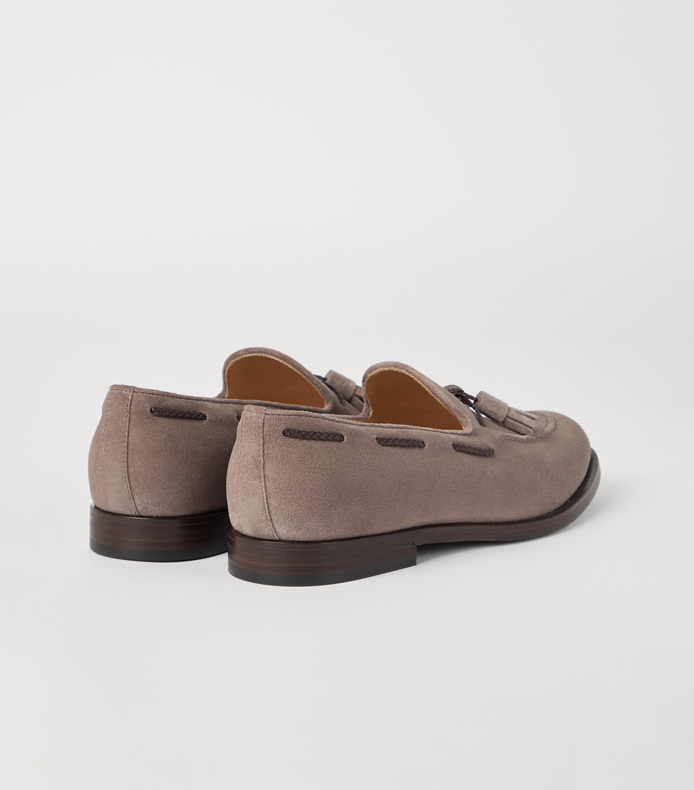 Suede Tassel Loafers C2637 Image 4