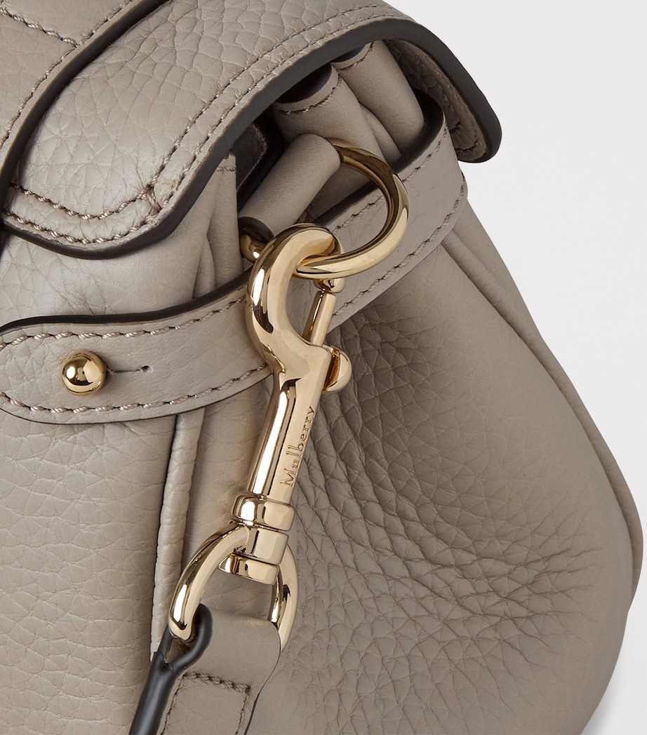 Mini Leather Alexa Top-Handle Bag CASHMERE TAUPE Image 5