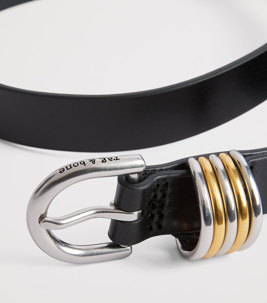Rag & Bone Leather Sasha Belt Black Image 5