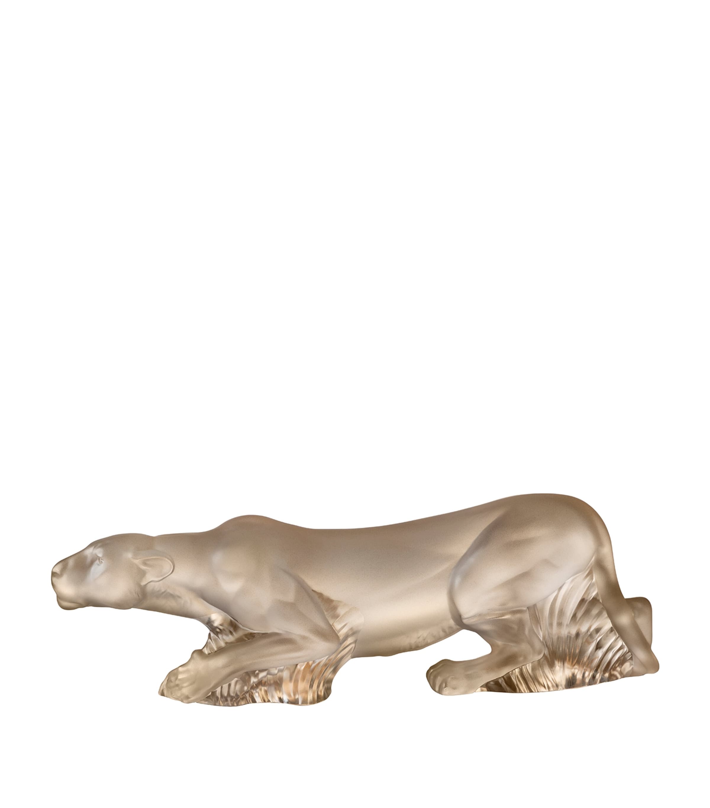 Lalique Crystal Timbavati Lioness Sculpture