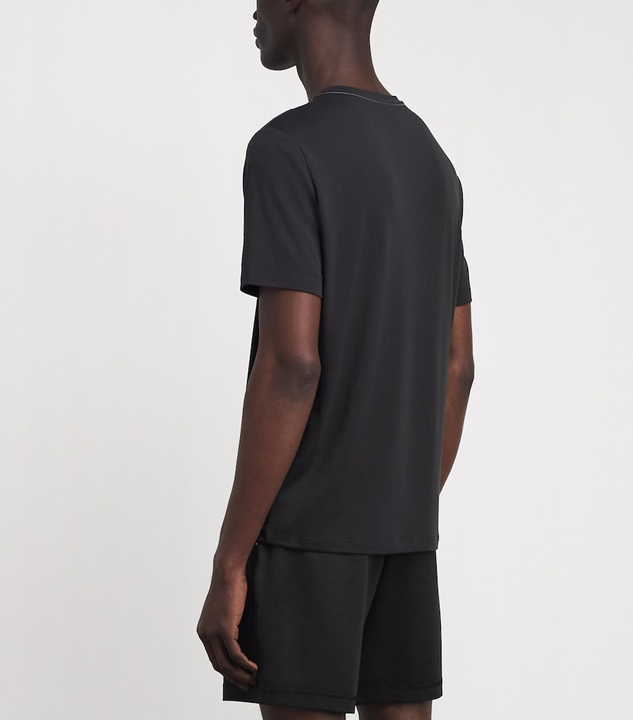 VUORI Mens Current Tech T-Shirt Black Blk Image 5