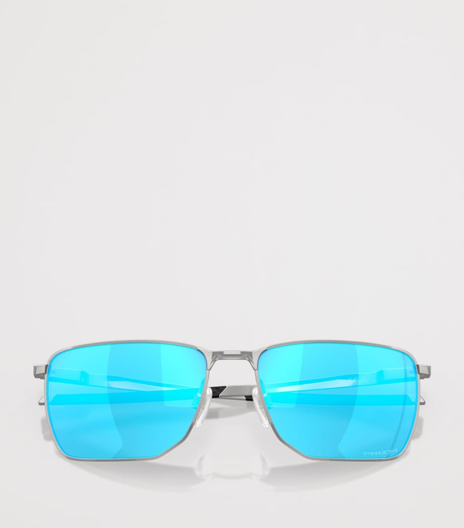 Oakley Ejector Rectangle Sunglasses Silver Image 6