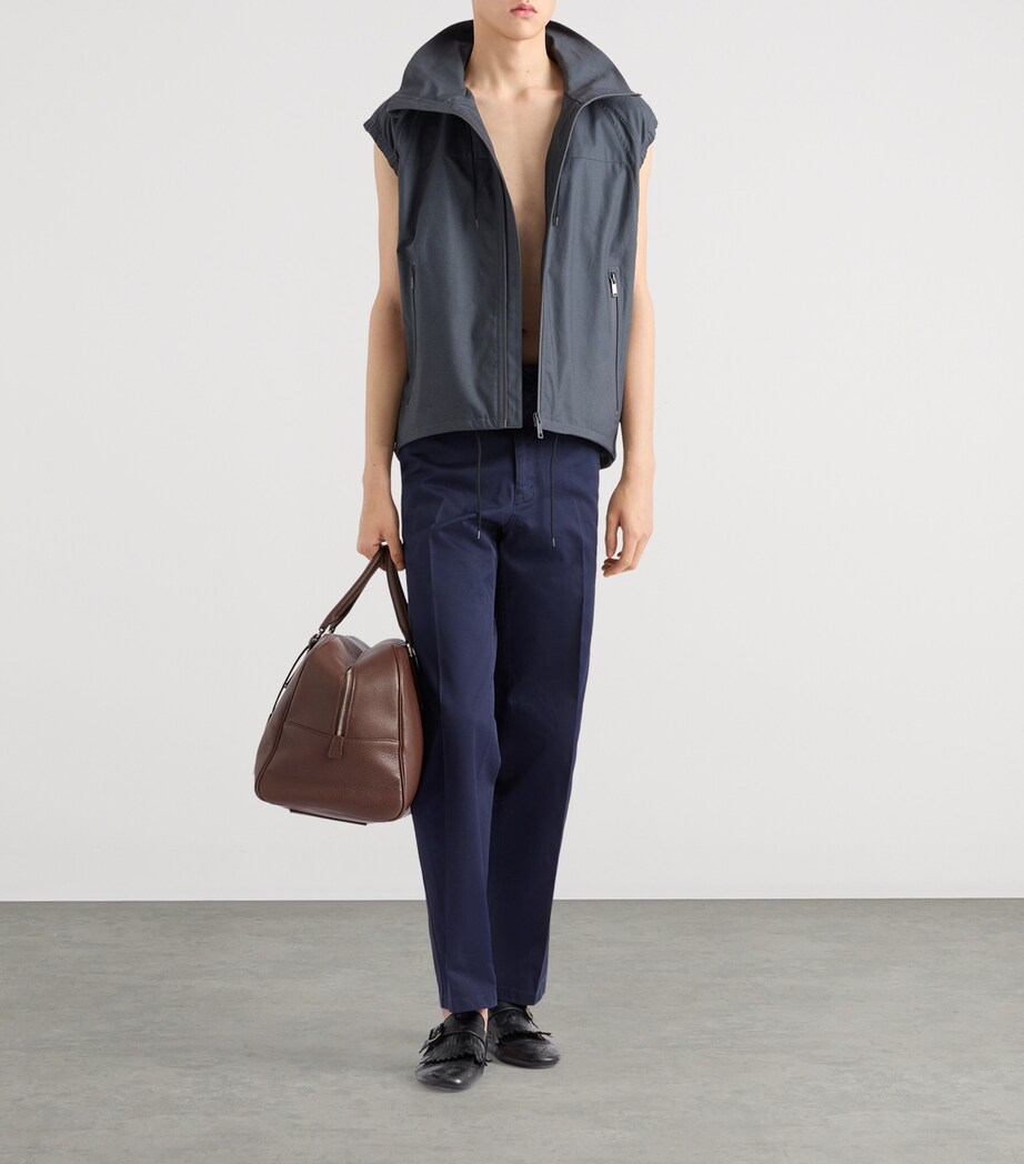 Prada Mens Cotton Straight Chinos Image 2