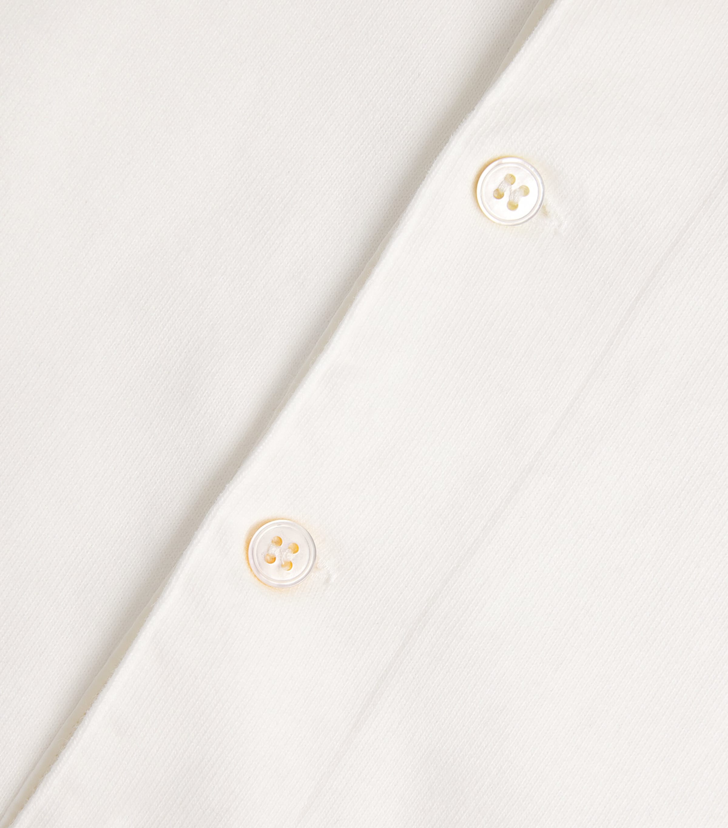 Studio Nicholson White Cotton Henley T-Shirt | Harrods US