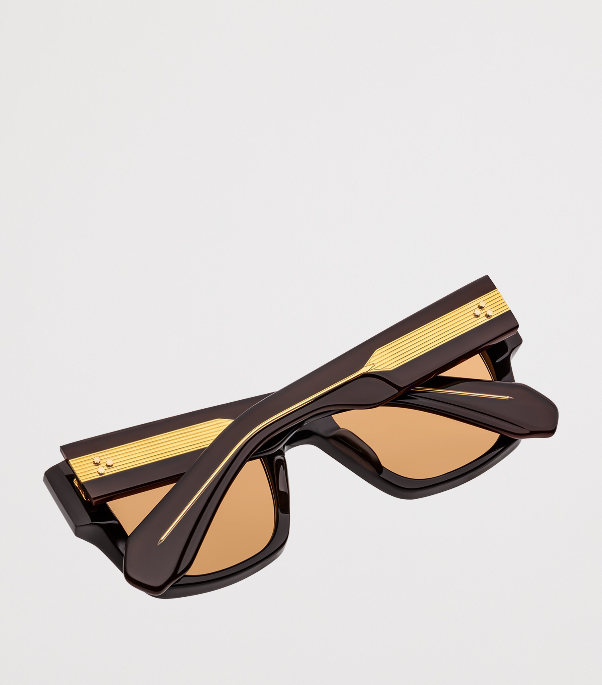 Acetate Enzo Sunglasses  ORANGE  CR39 Image 4