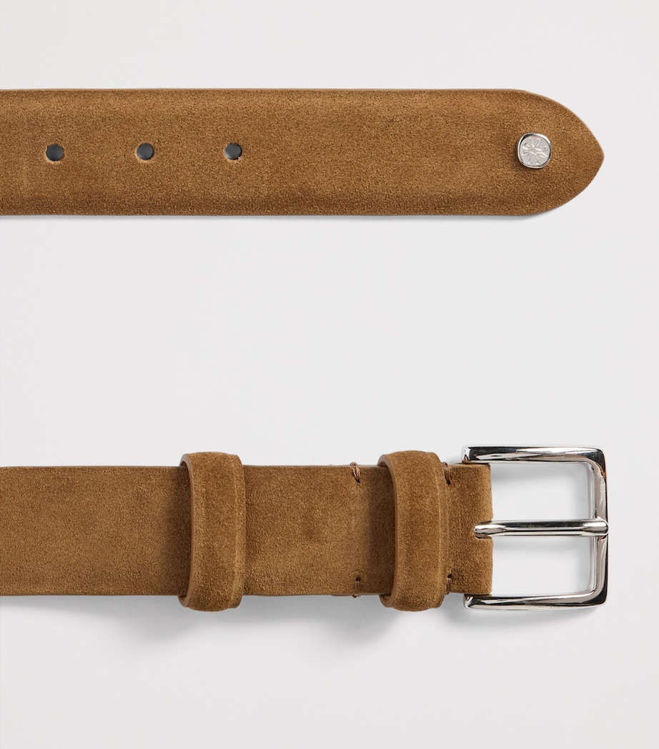 Jacob Cohën Suede Belt Light Rust Br. Image 3