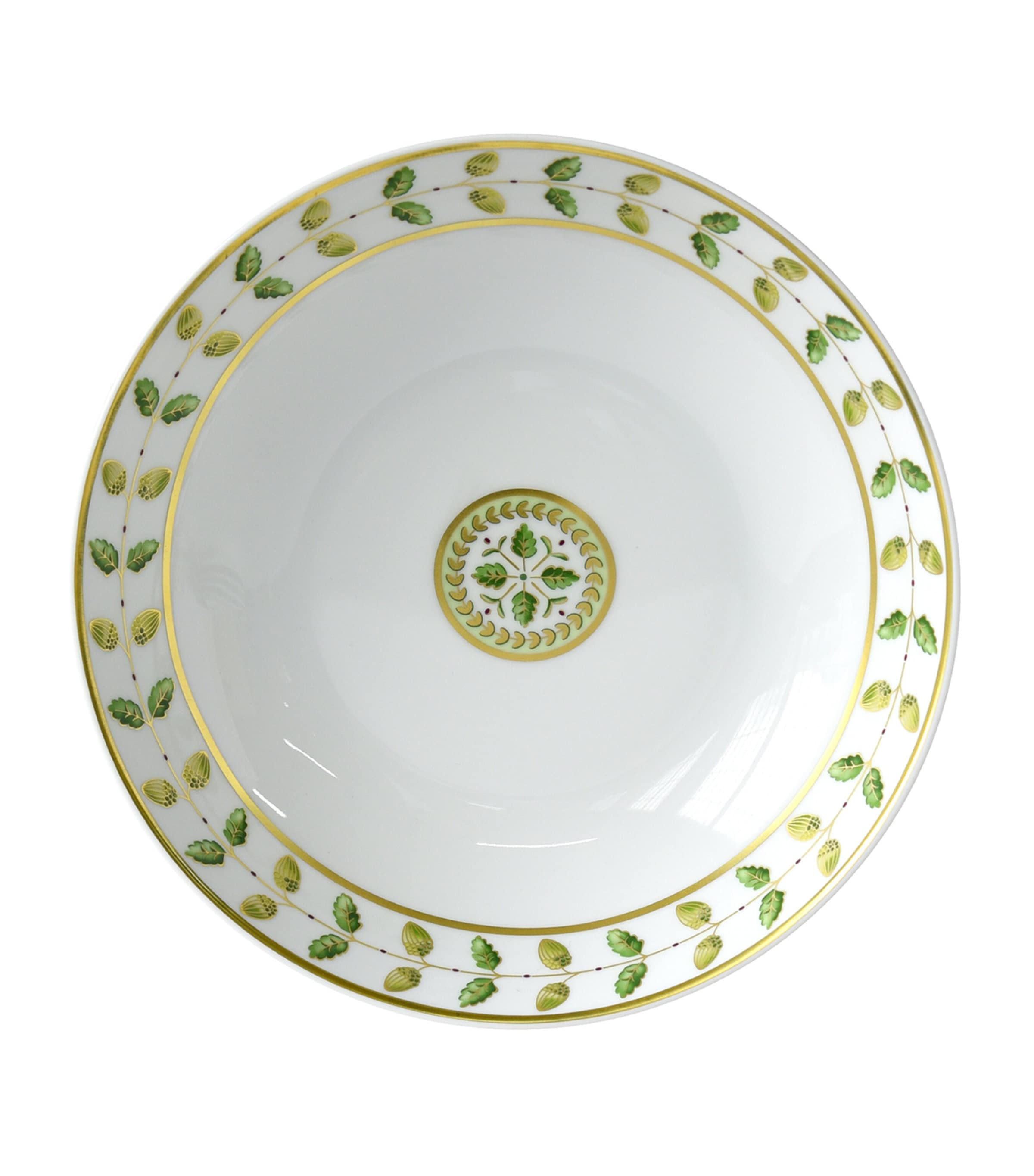 Shop Bernardaud Constance Coupe Soup Bowl In Green