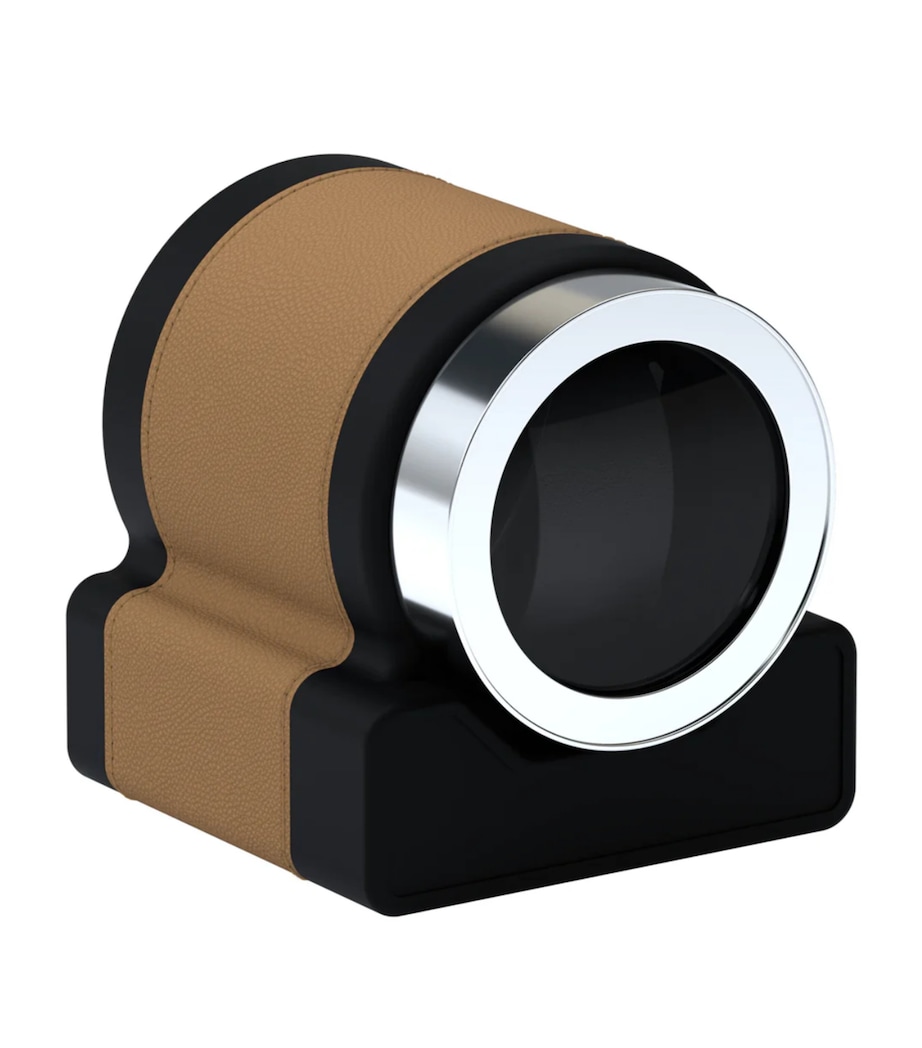 Scatola Del Tempo Leather Rotor One Automatic Watch Winder Brown Image 1