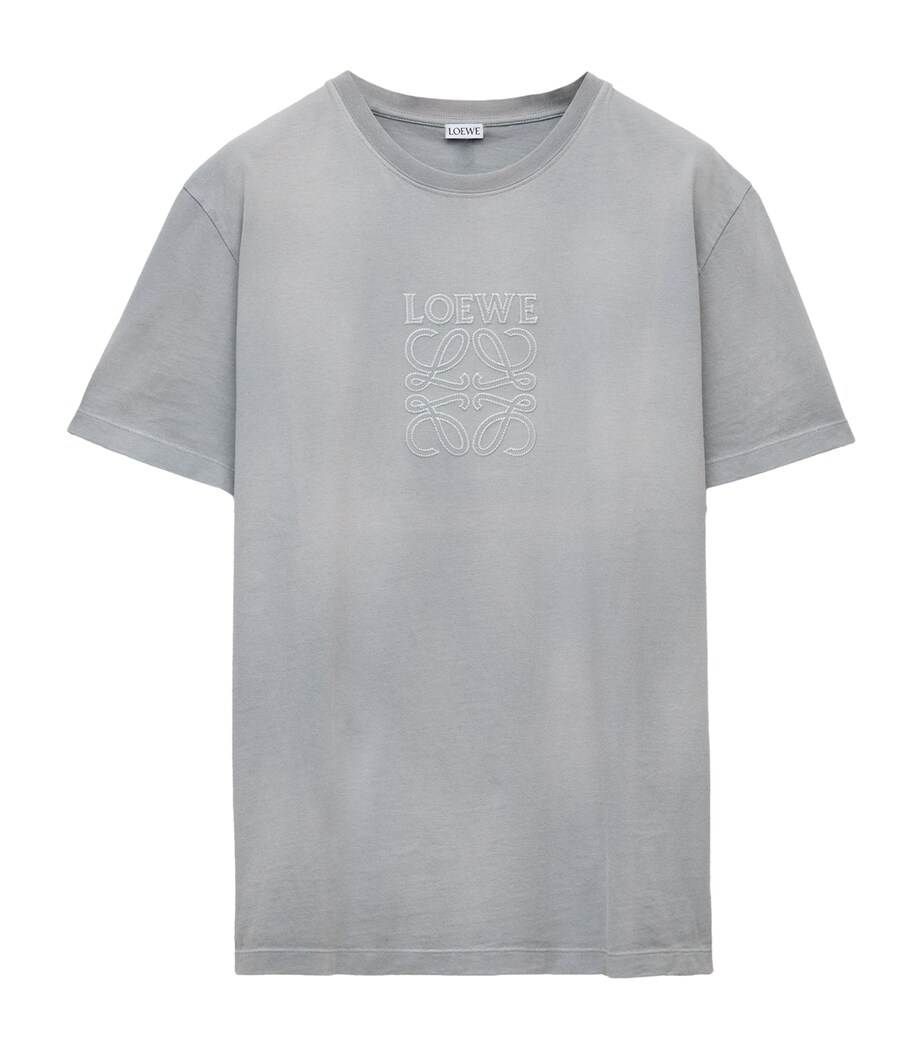 Embroidered Logo T-Shirt LIGHT GREY Image 1