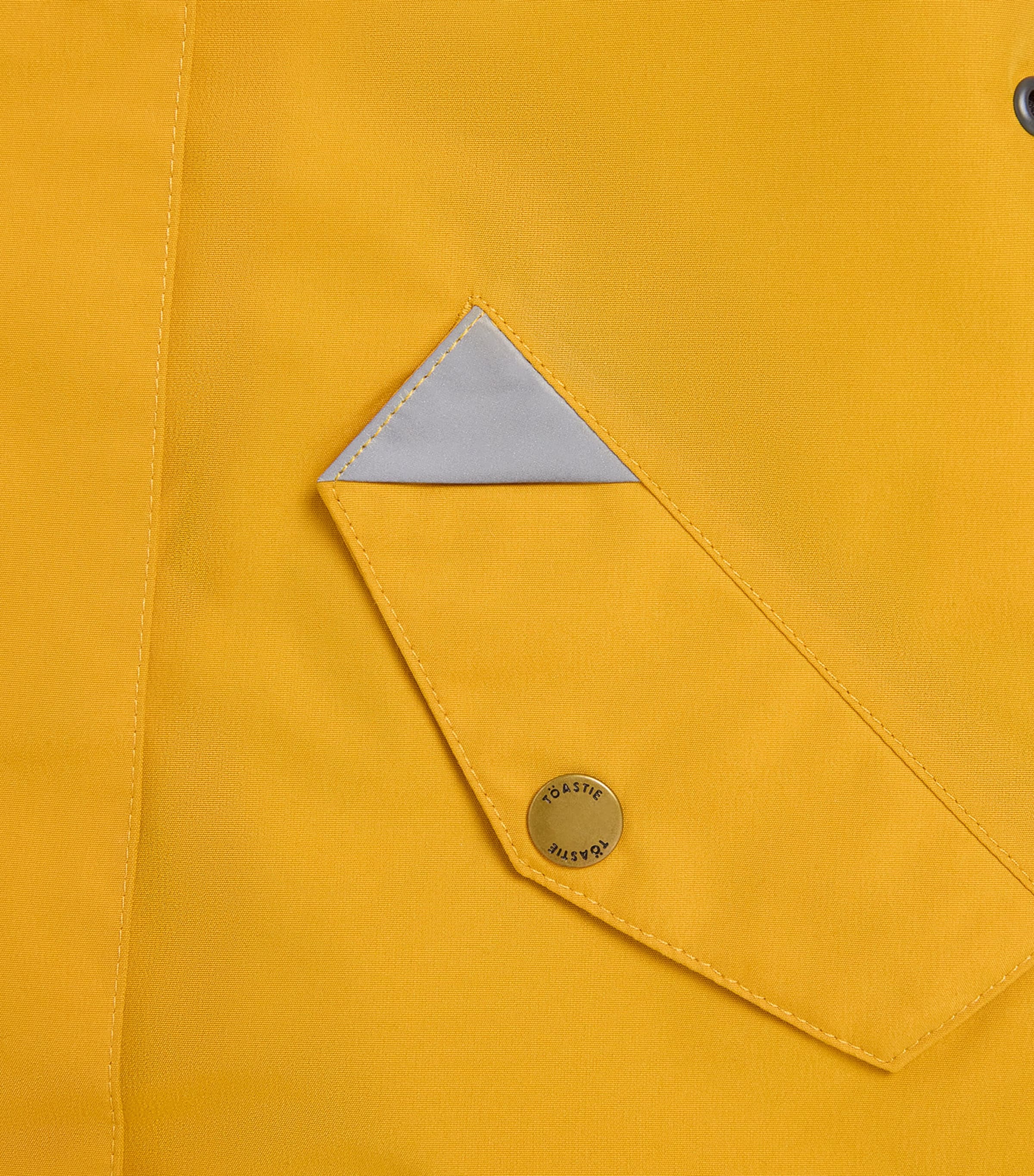 All Season Waterproof Raincoat (6 Months-4 Years) BUTTERSCOTCH YELLOW Image 3