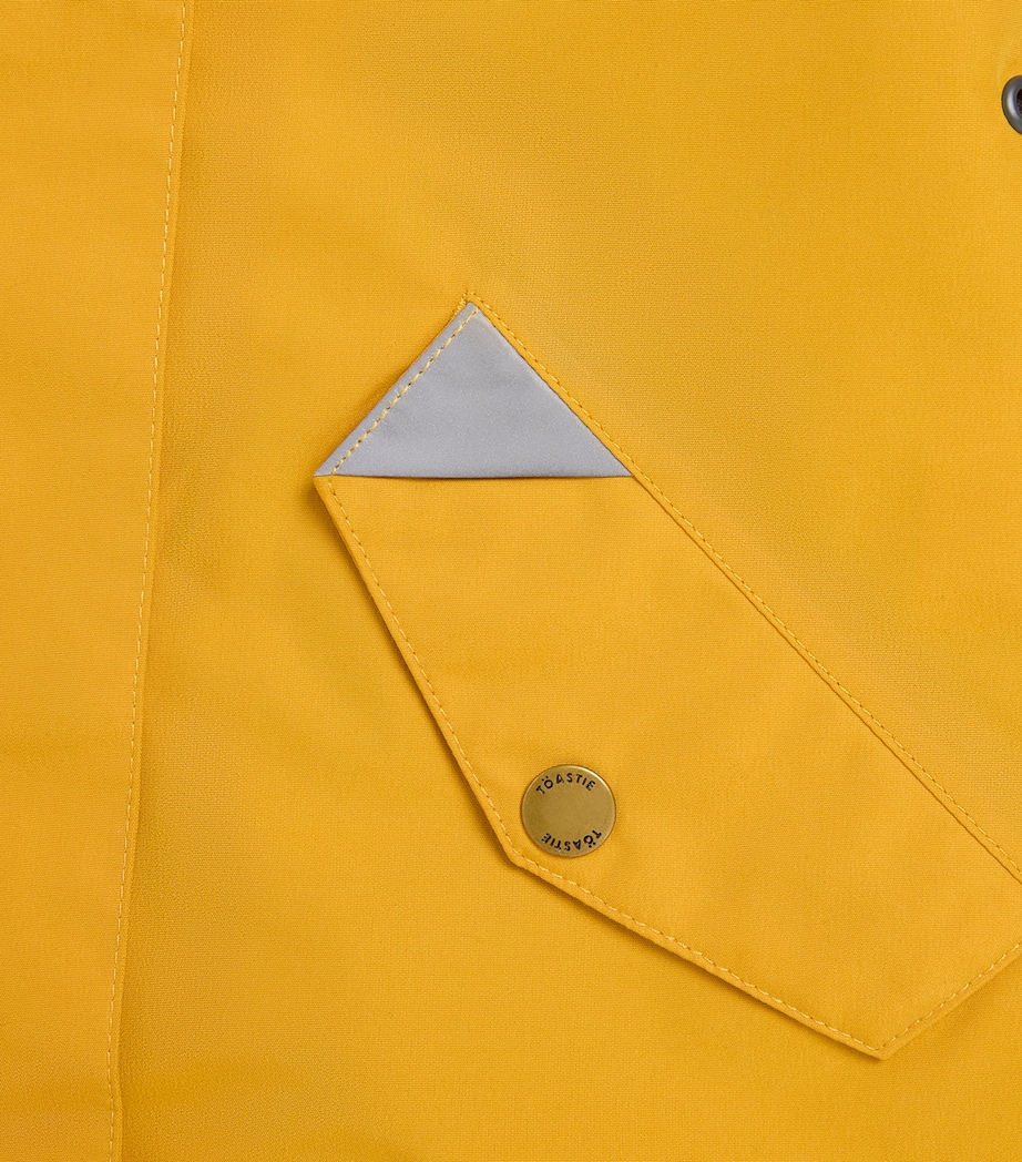 All Season Waterproof Raincoat (6 Months-4 Years) BUTTERSCOTCH YELLOW Image 3