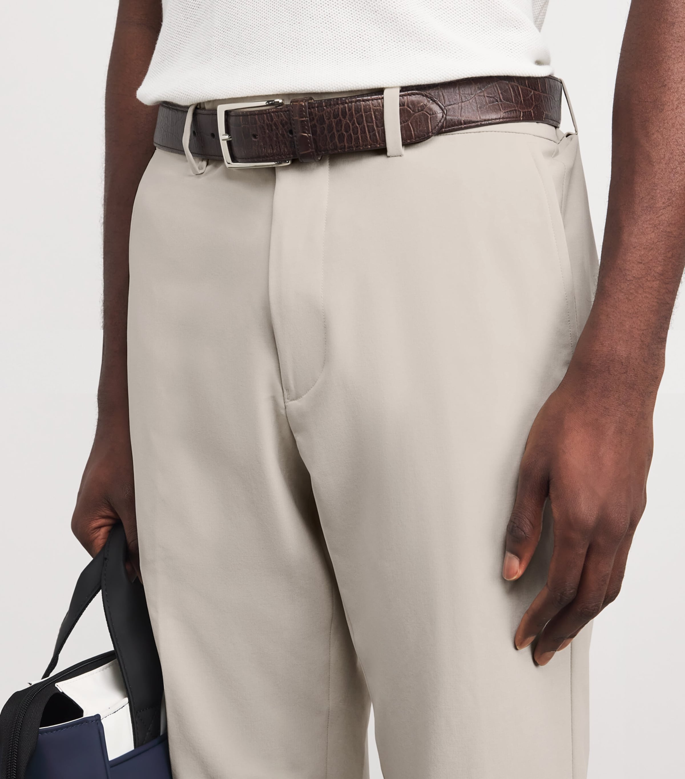 Straight Performance Trousers BASIC SAND Image 6
