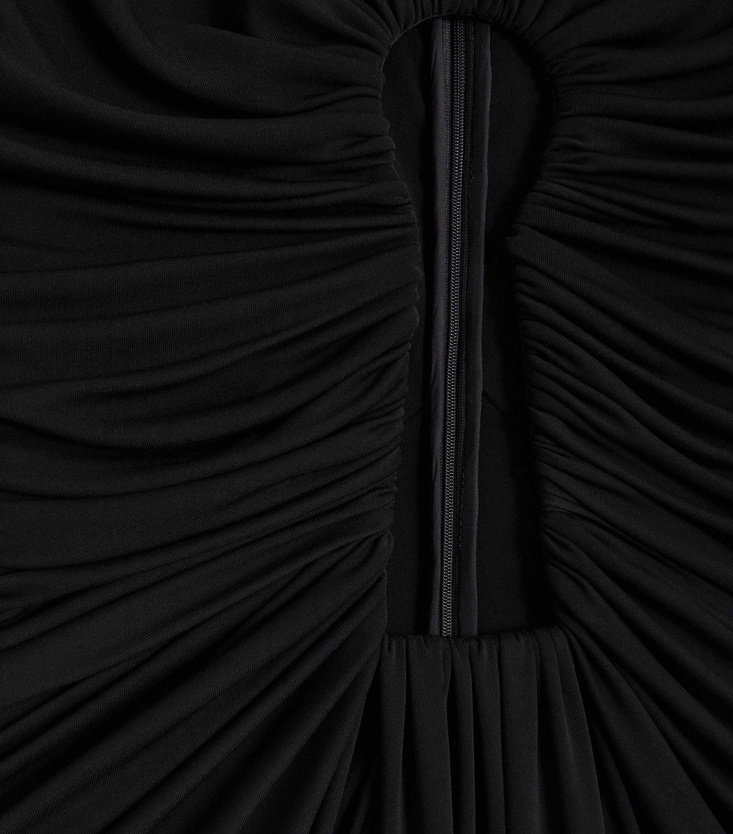 Schiaparelli Womens Keyhole Maxi Dress Black Image 3