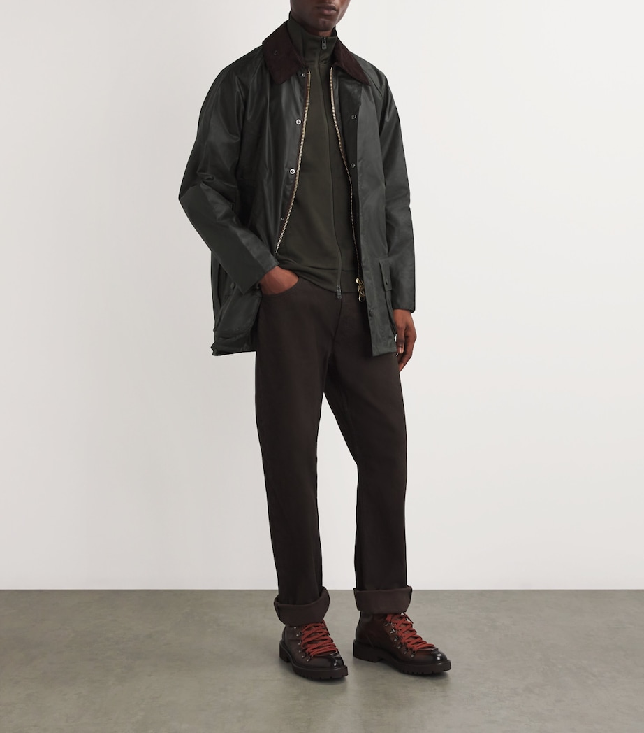 Waxed Beaufort Jacket SAGE Image 2