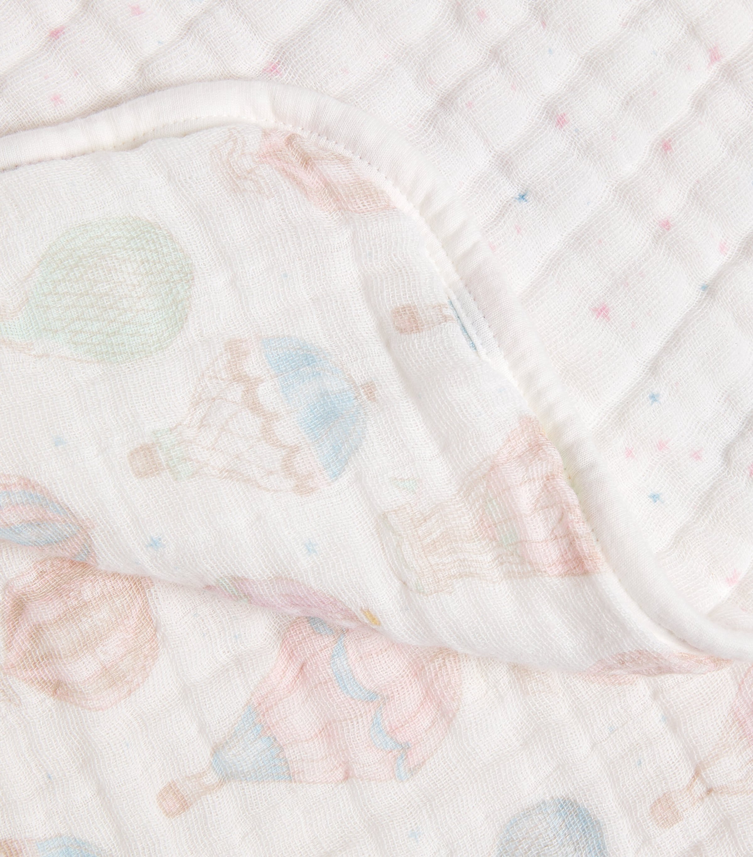 Above The Clouds Baby Blanket PINK Image 4