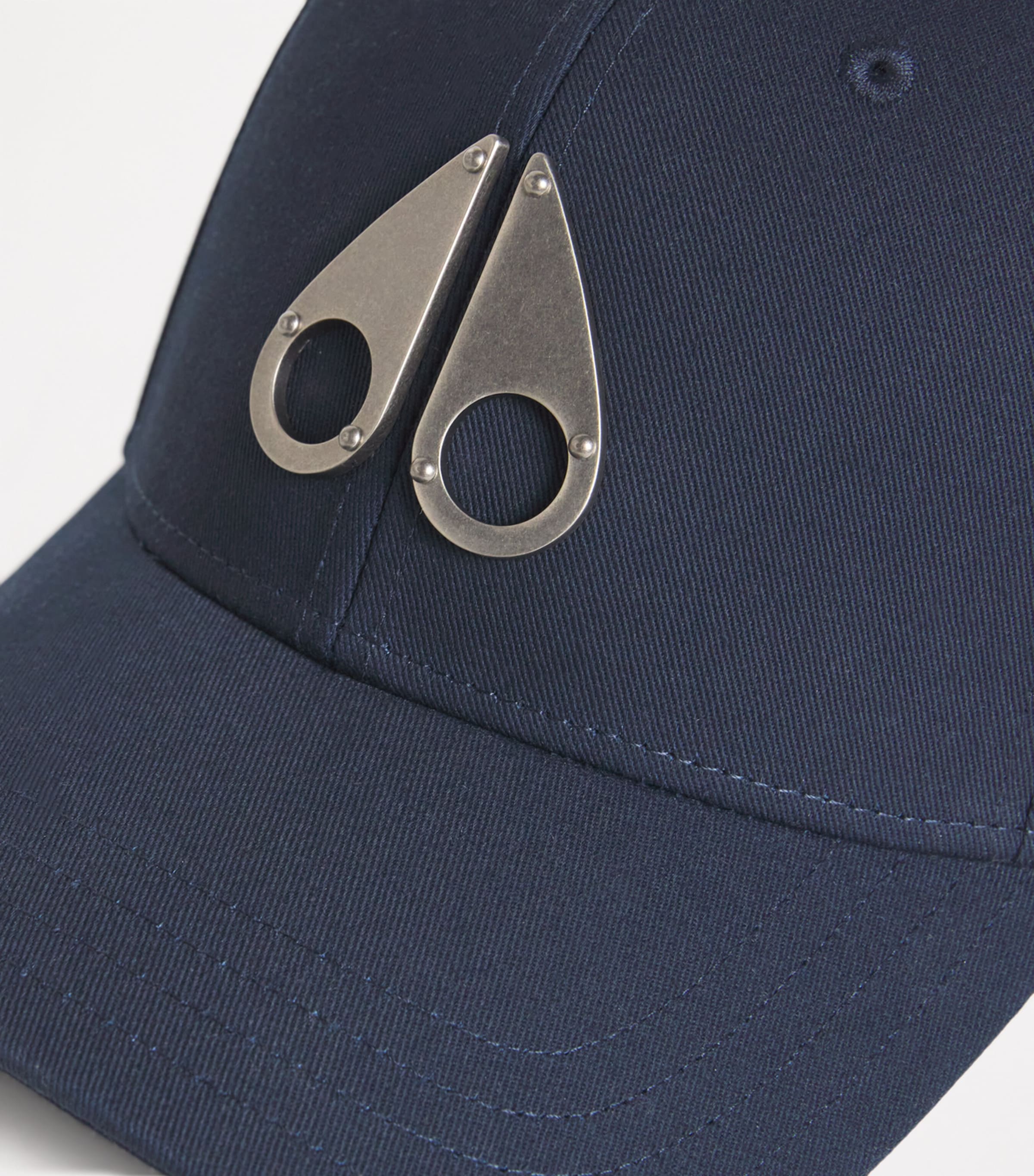 Cotton Logo Baseball Cap NAVY - 833 Image 4