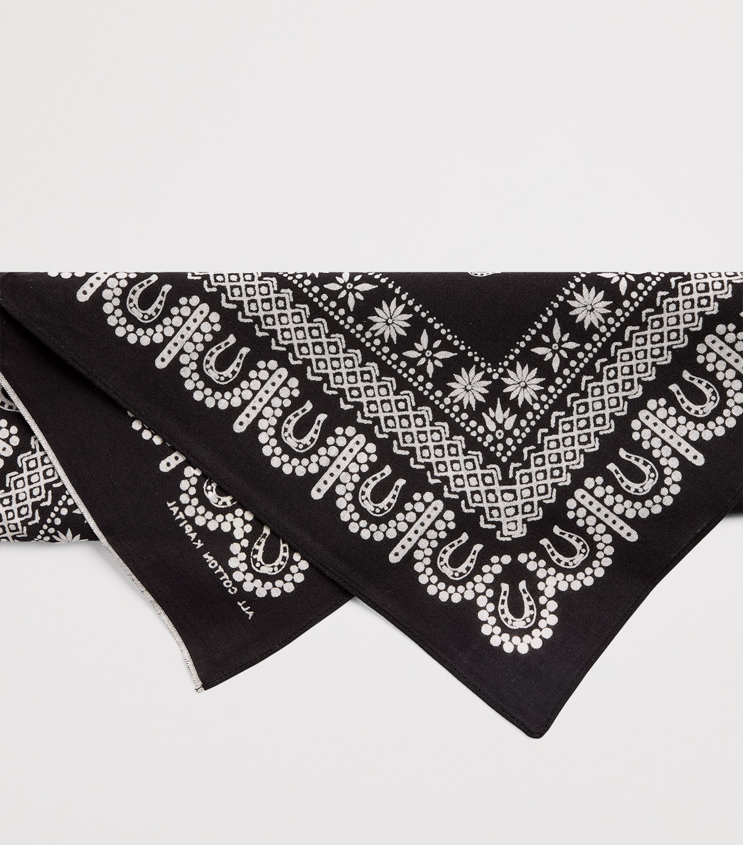 Kapital Horseshoe Bandana Black Image 2