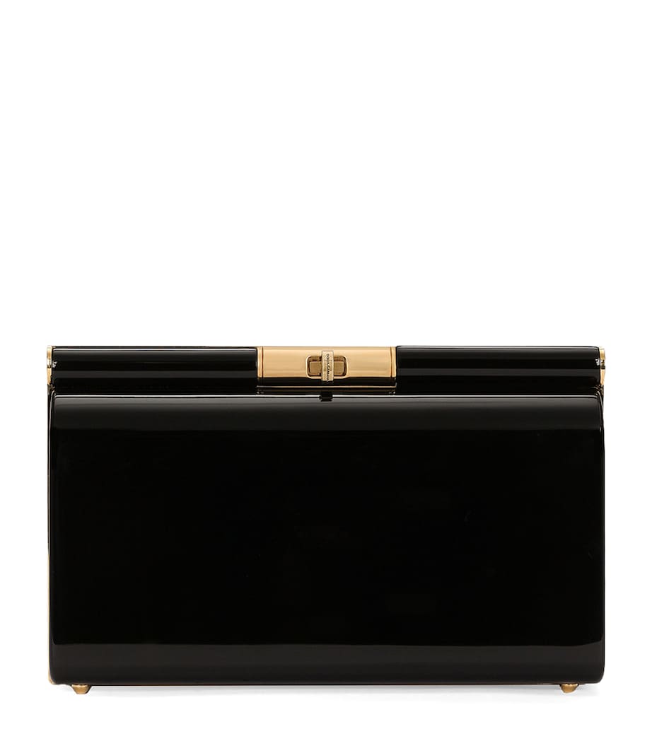 Patent Clutch Bag 80999-BLACK Image 1