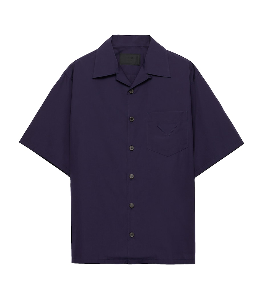 Prada Mens Cotton Bowling Shirt Image 1