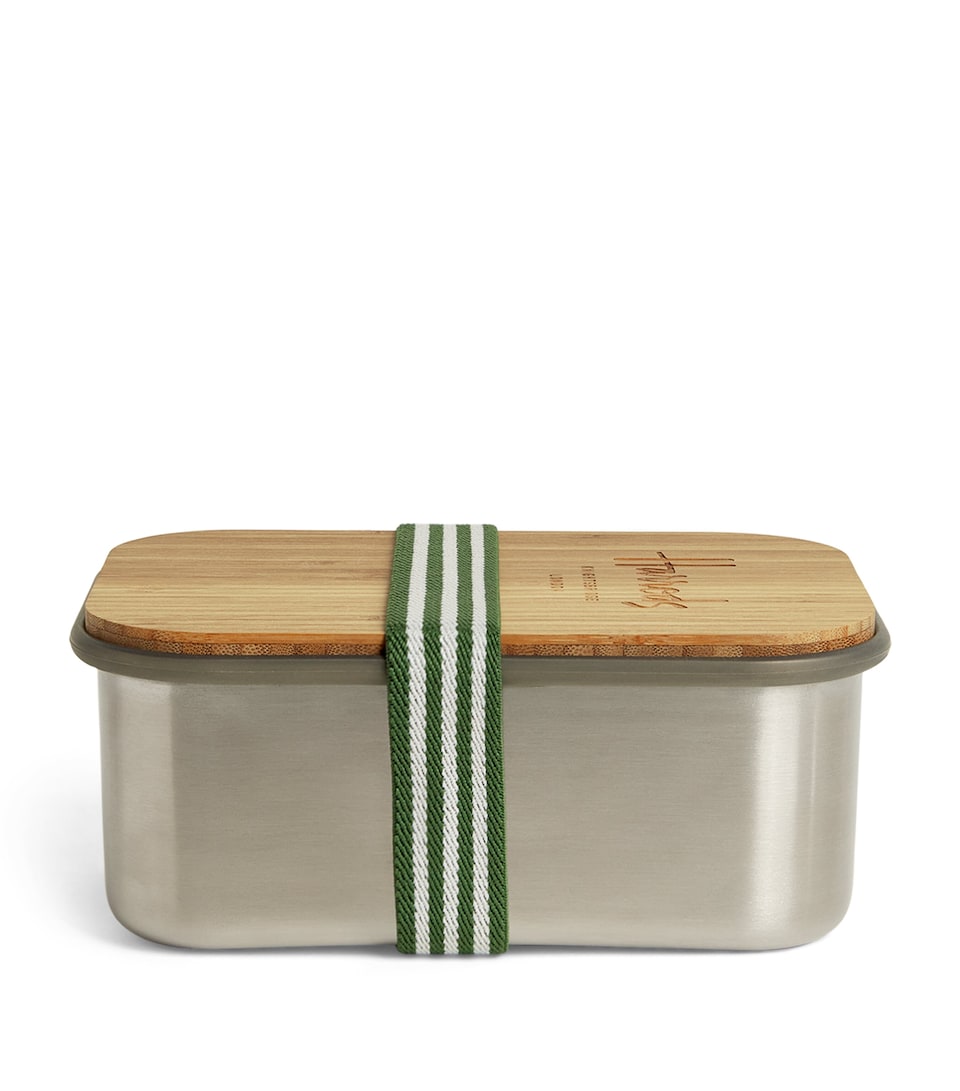 Bamboo-Lid Lunch Box