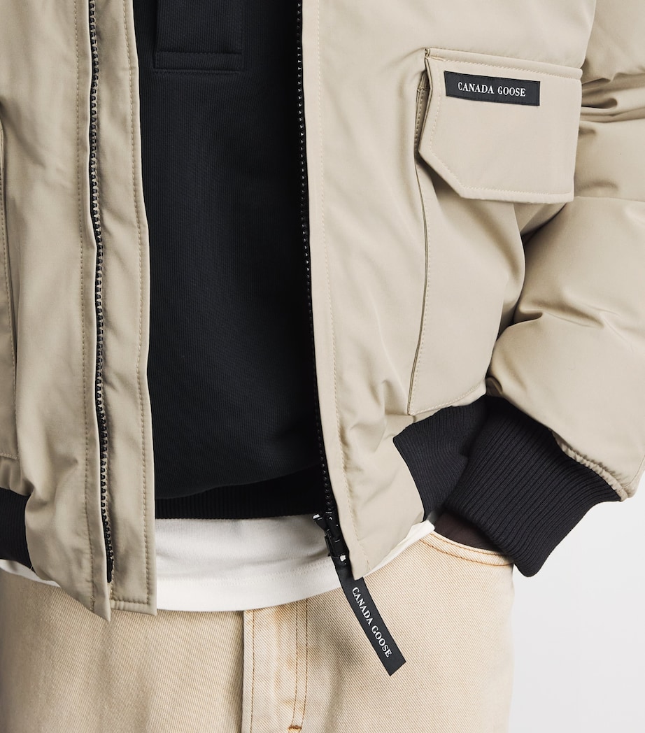 Canada Goose Mens Down Mimico Bomber Jacket Military Tan Image 3