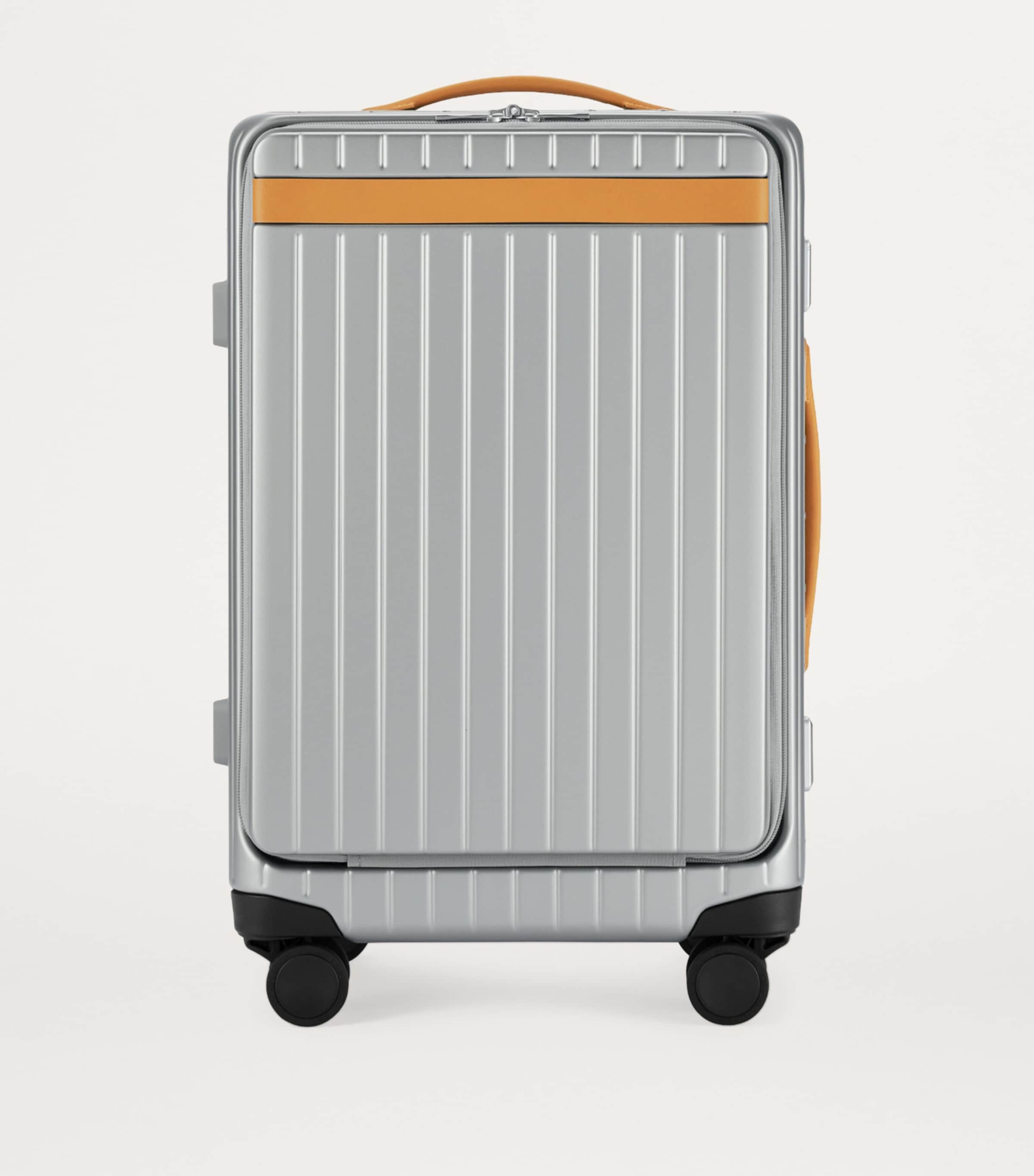 The Carry-On Pro Suitcase (55cm) LIGHT GREY TAN Image 11