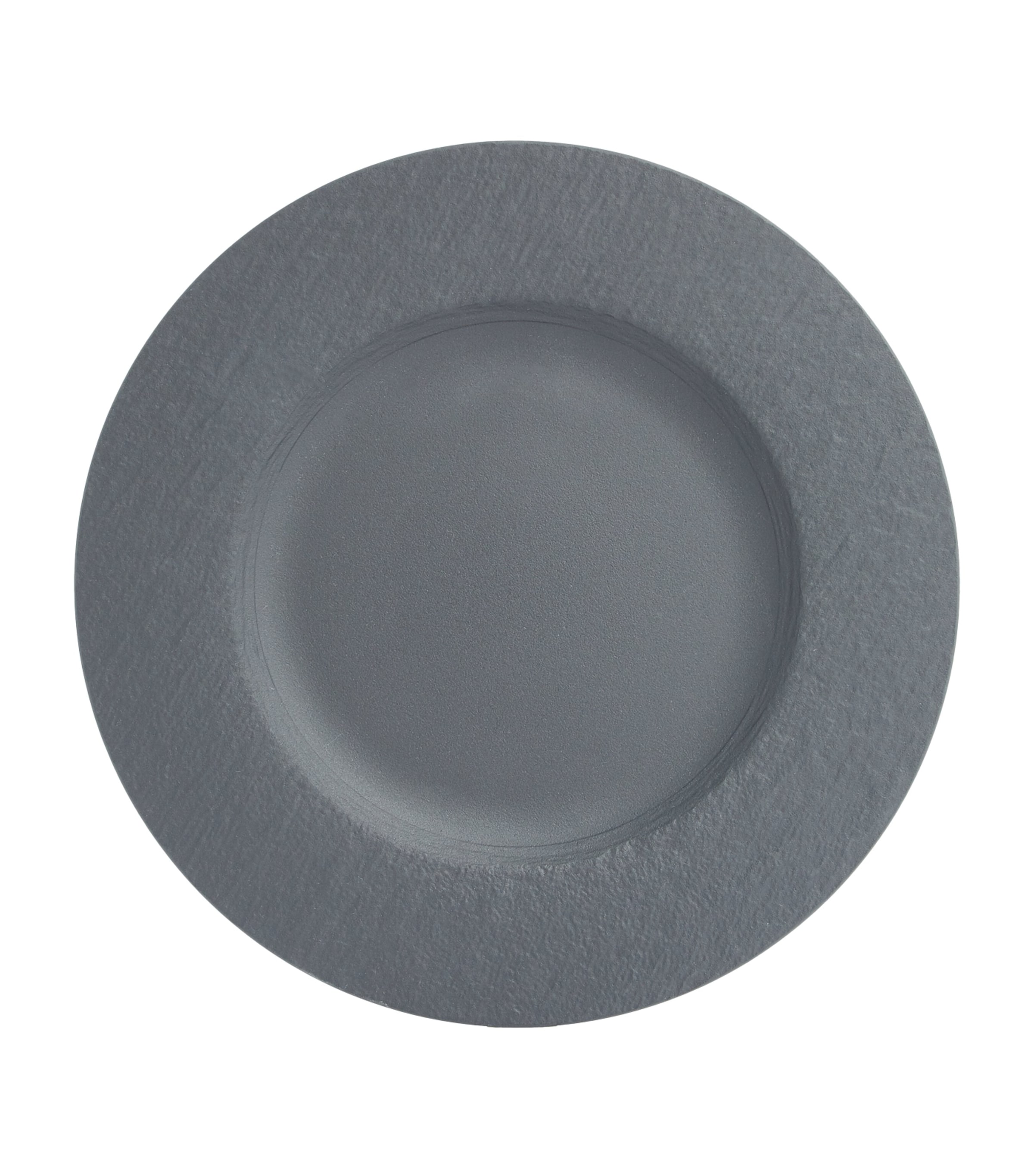 Villeroy & Boch Manufacture Rock Flat Plate In Black