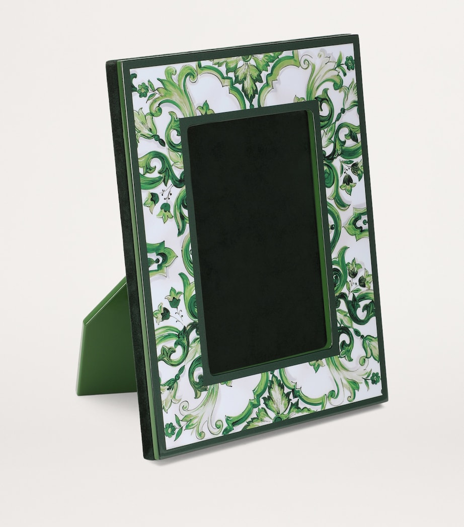 Lacquered Wood Frame (6.7" x 8.7") UV001-VERDE MAIOLICA Image 3