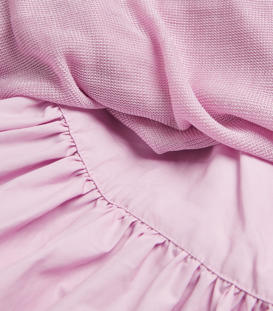 Draped Maxi Dress PINK Image 5