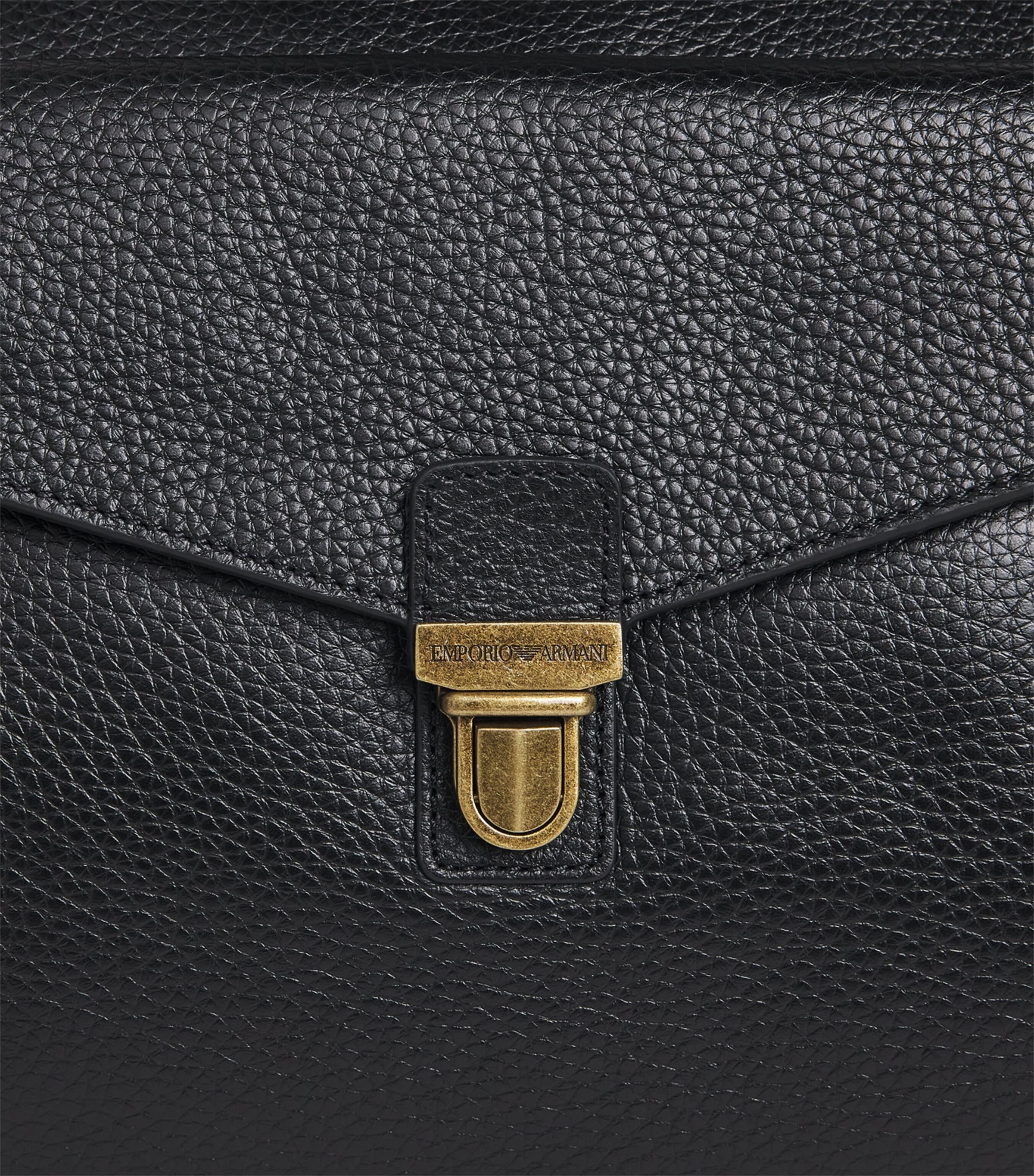 Grained Leather Holdall UC001 Image 4