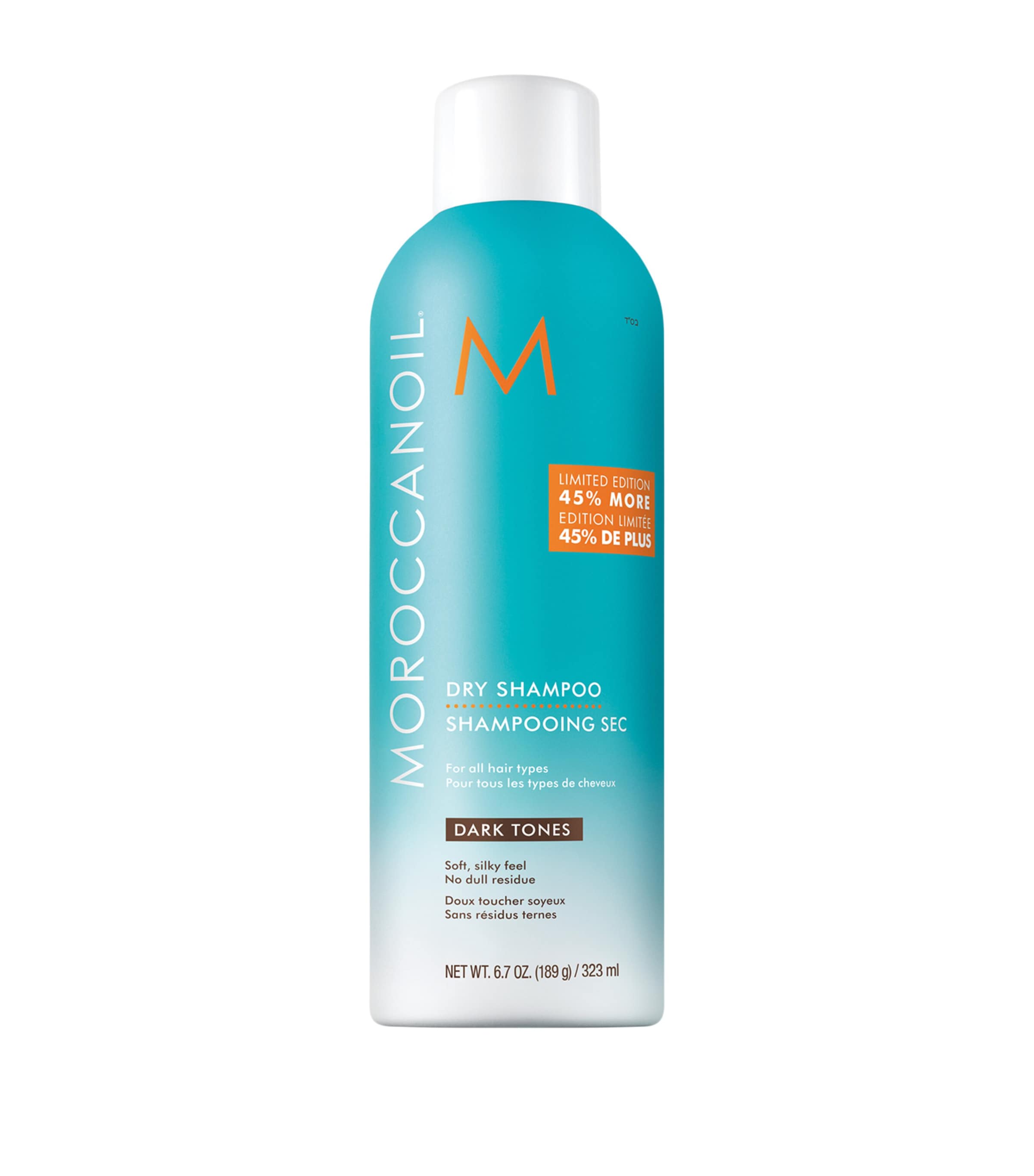 Moroccanoil Dry Shampoo Dark Tones (323ml) | Haircare | Shampoo | Styling | Hair Sprays | Designers | Moroccanoil