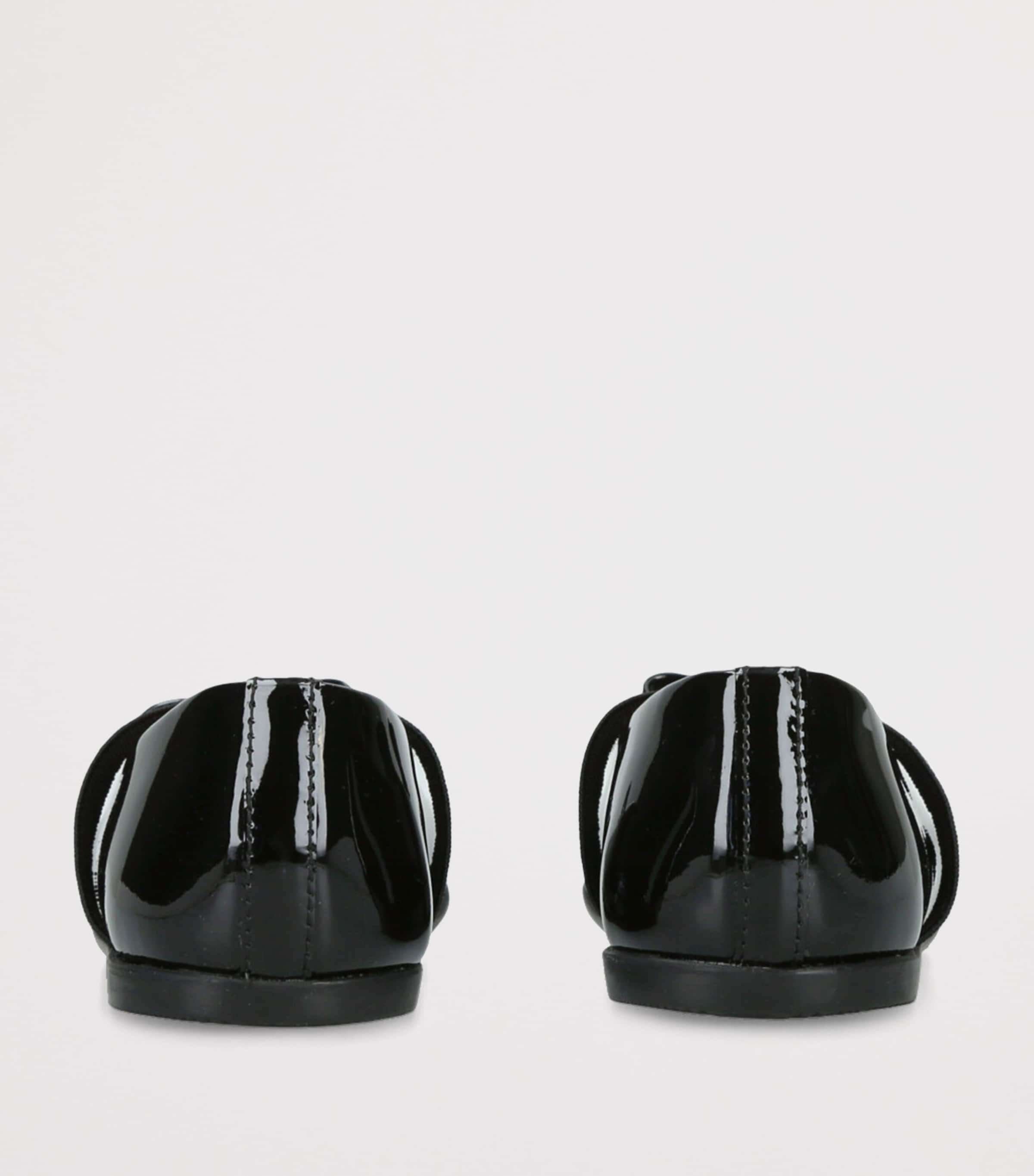 Patent Bow Mary Janes BLACK Image 2