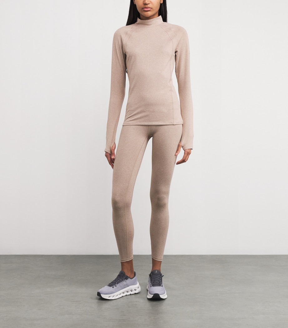 Always Warm Base Layer Leggings TAUPE MARL Image 2